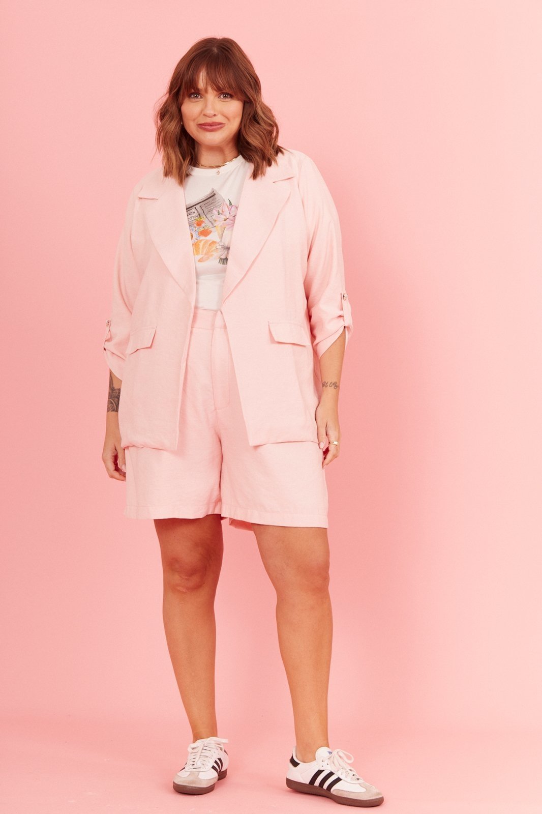 Shorts Alfaiataria In Love Julia Rosa