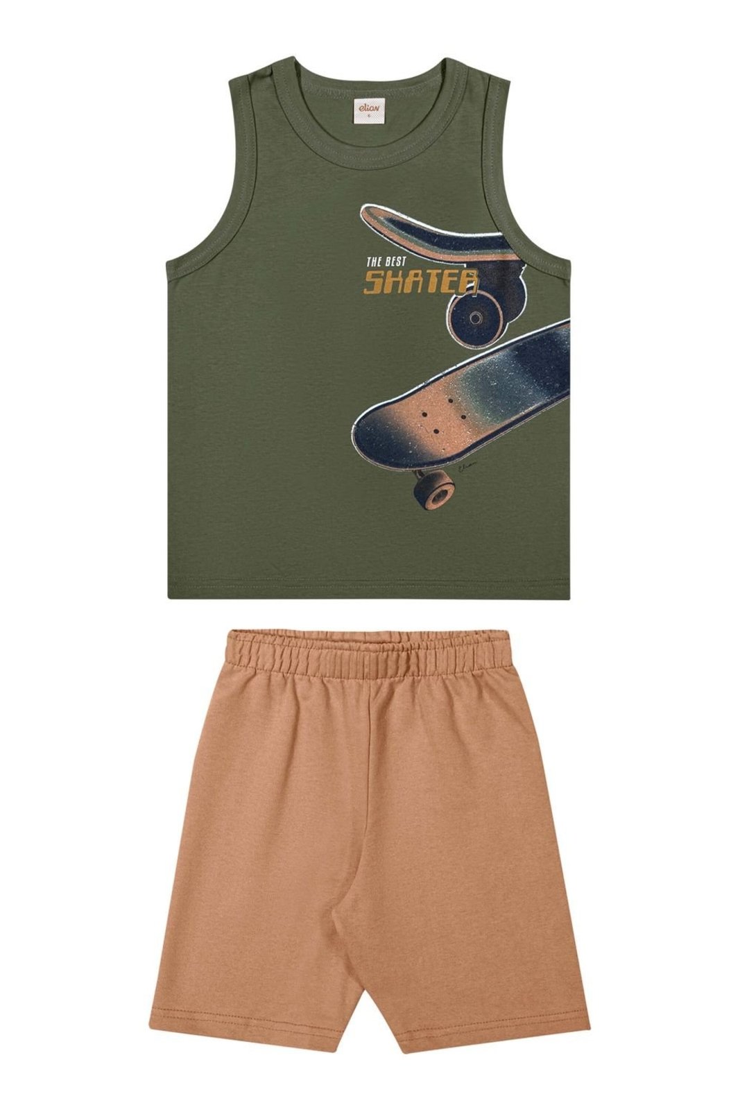 Infantil - Conjunto Menino Regata Urban Elian Verde