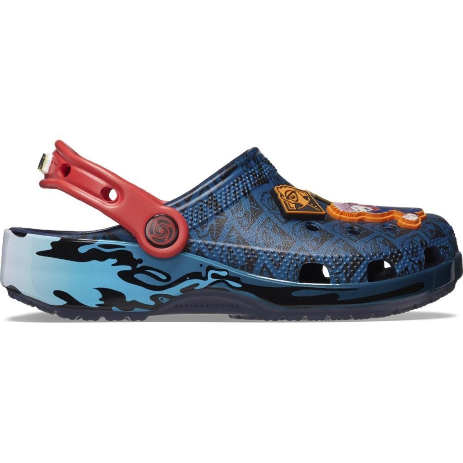 Infantil - Sandália crocs jiujutsu kaisen classic clog k navy Azul Marinho