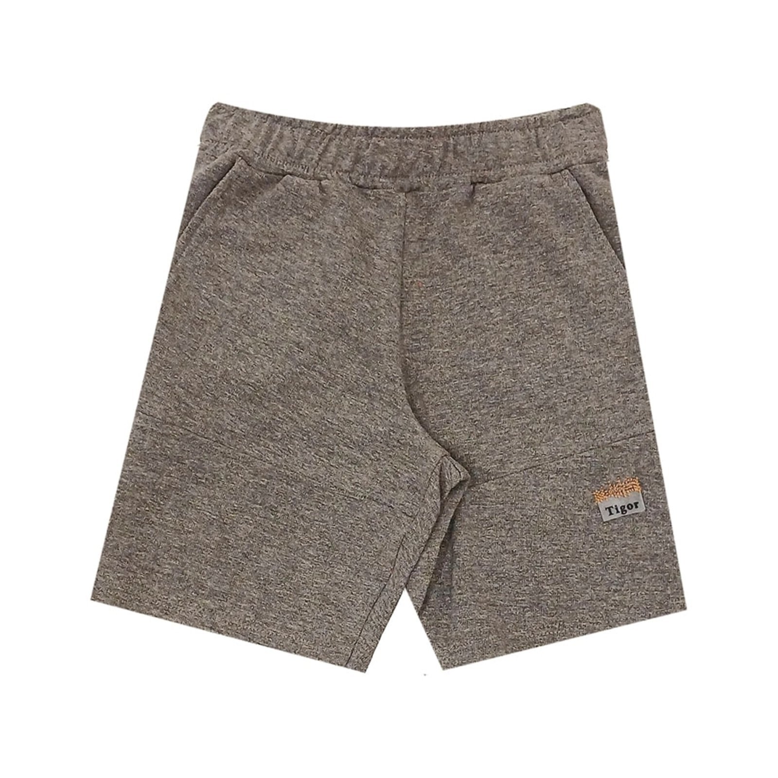 Infantil - Bermuda Moletom Masculina Tigor T. Tigre