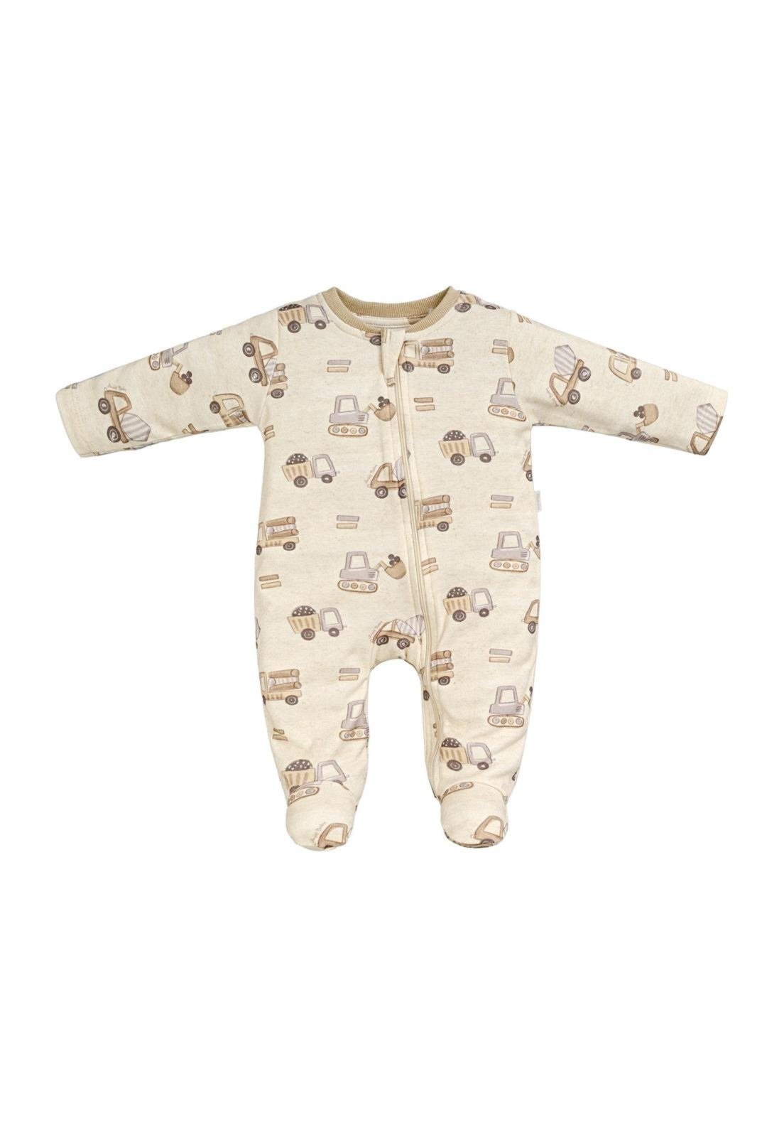 Infantil - Macacão Estampados Longo Anjos Baby P Unico
