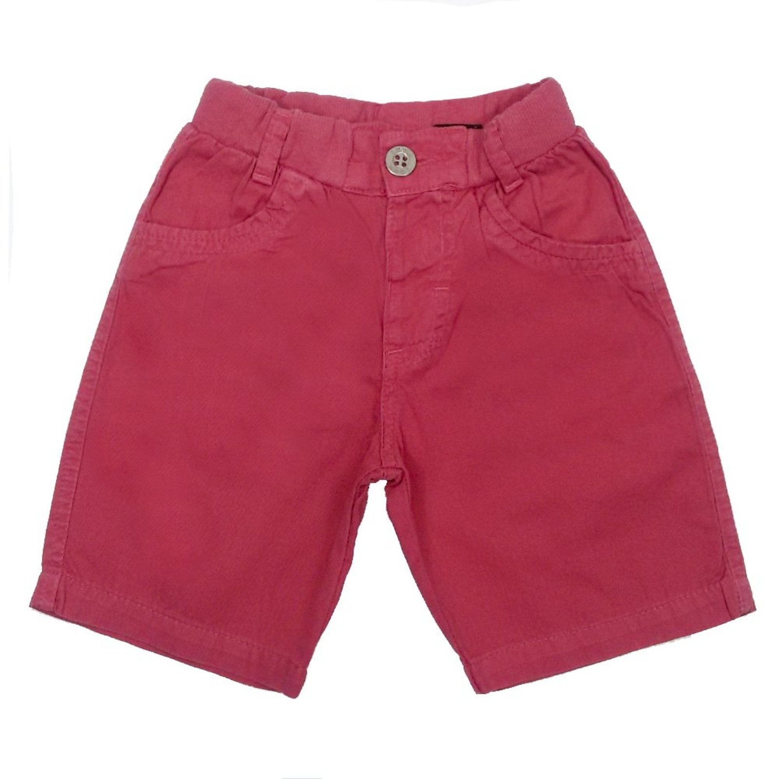 Infantil - Shorts Look Jeans c/ Punho Collor