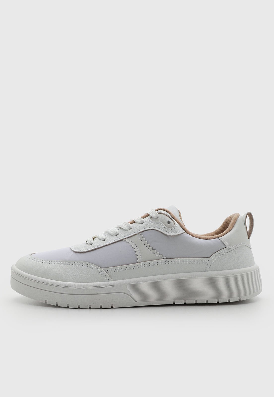 Tênis Feminino Moleca Têxtil Branco