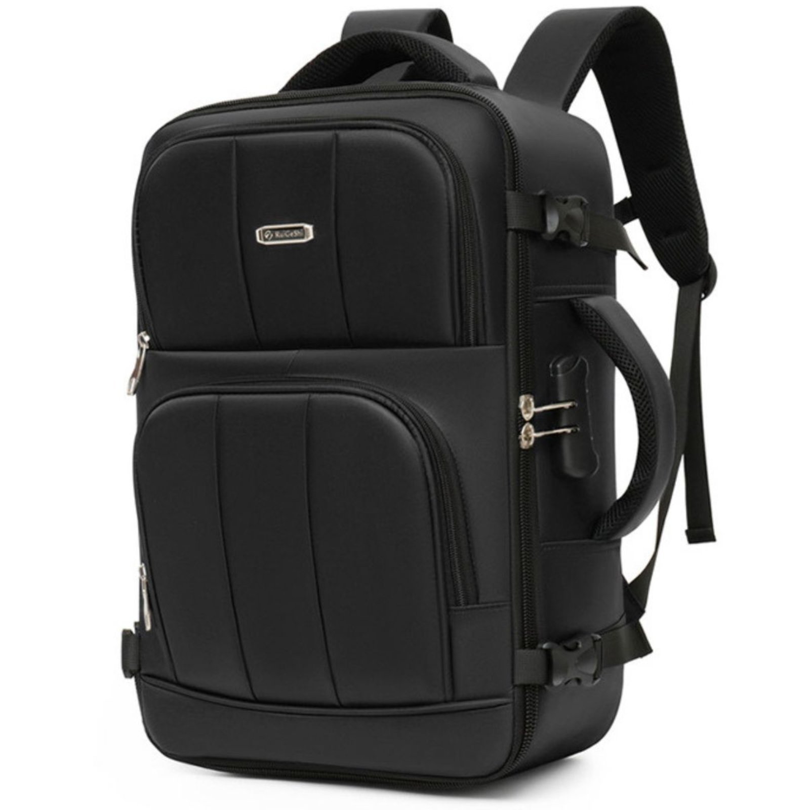 Mochila Masculina Executiva Reforçada Viagem Escolar Grande Trabalho Mochila de Viagem de Bordo