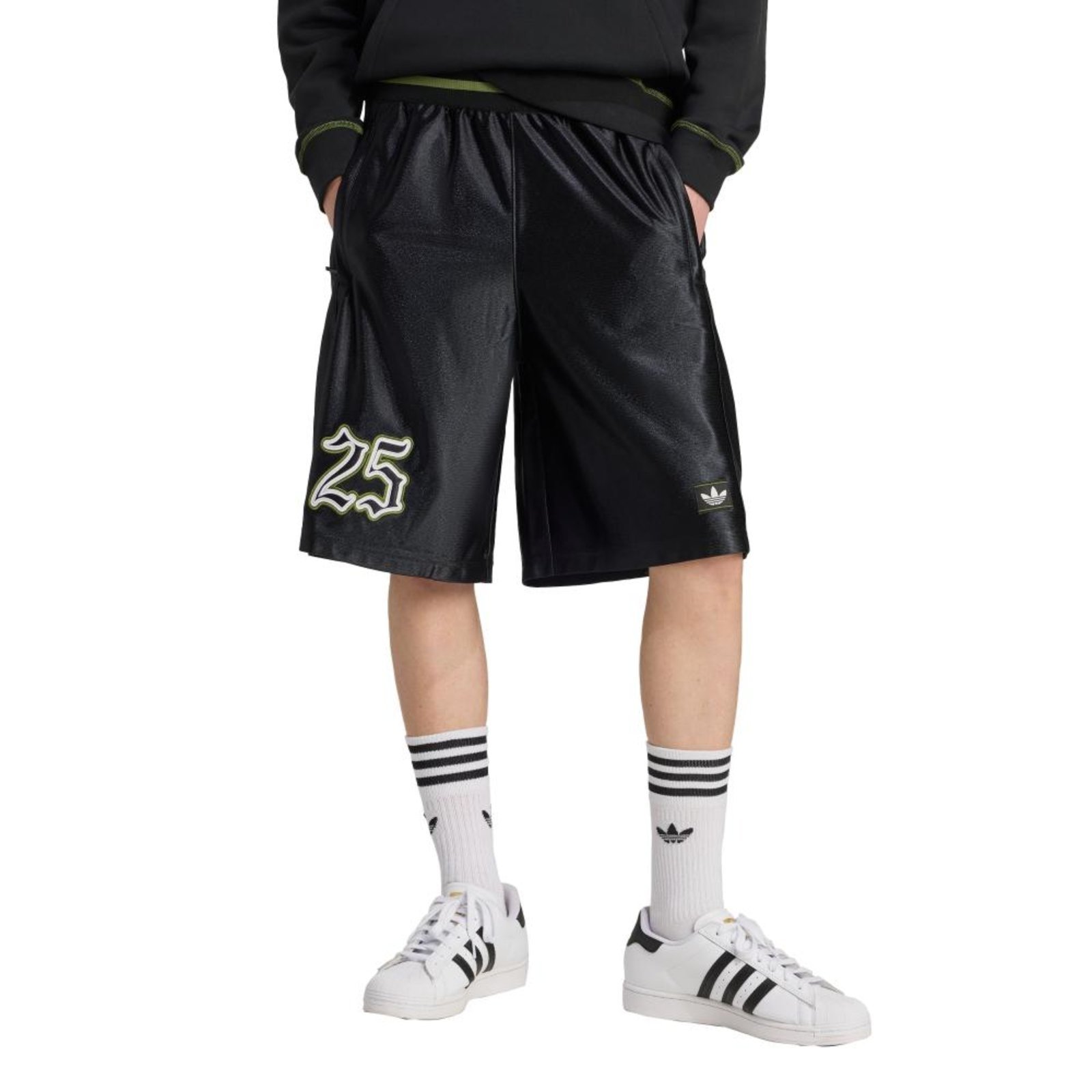 Shorts Number Graphic adidas Originals Preto