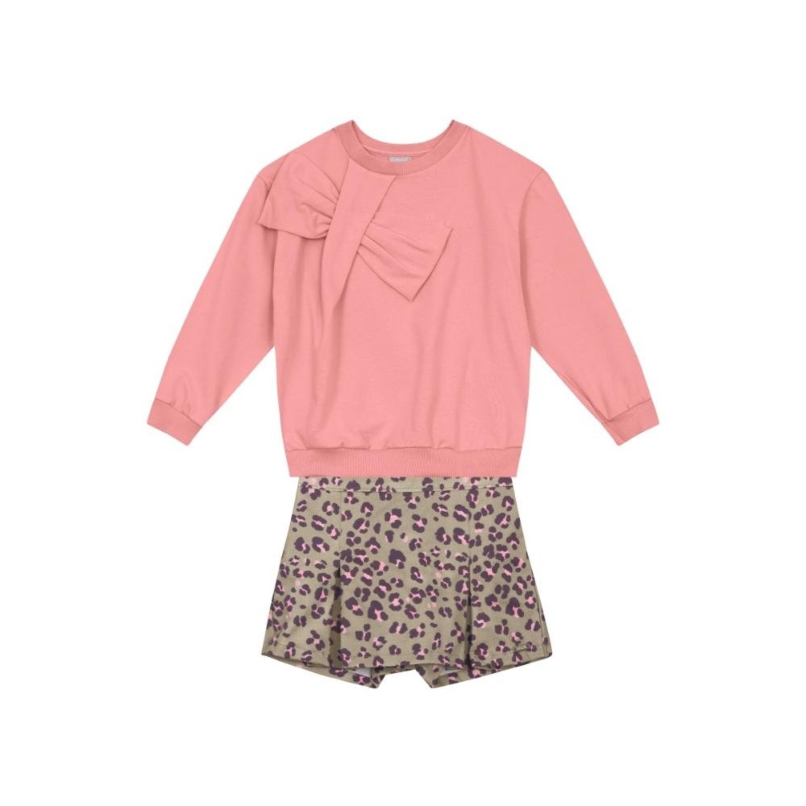 Infantil - Conjunto menina de oncinha Mundi