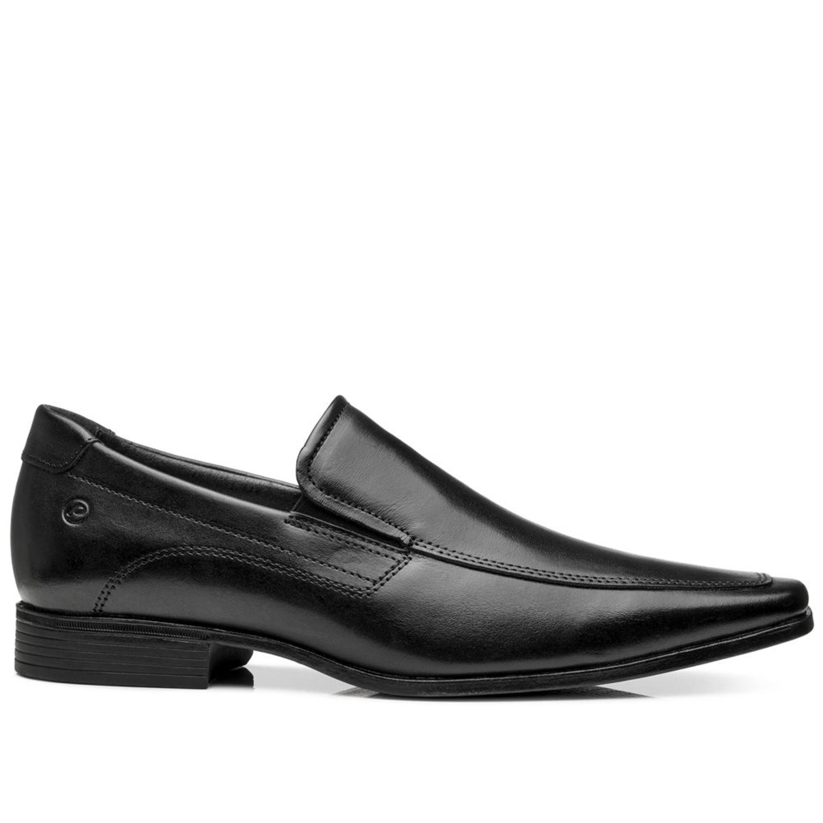 Sapato Social Pegada Masculino em Couro Preto 127005-01 Sapato Social Pegada Masculino em Couro Preto 127005-01 39