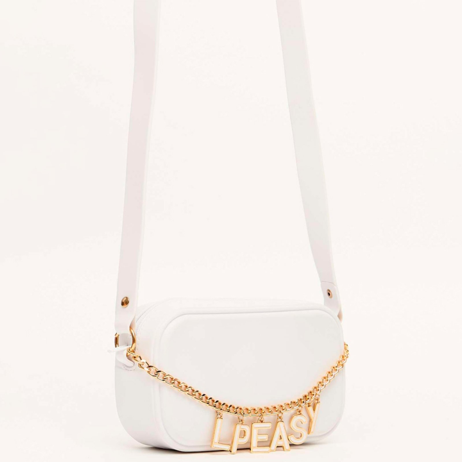Bolsa Crossbody Easy Lança Perfume Ve25 Branco Feminino