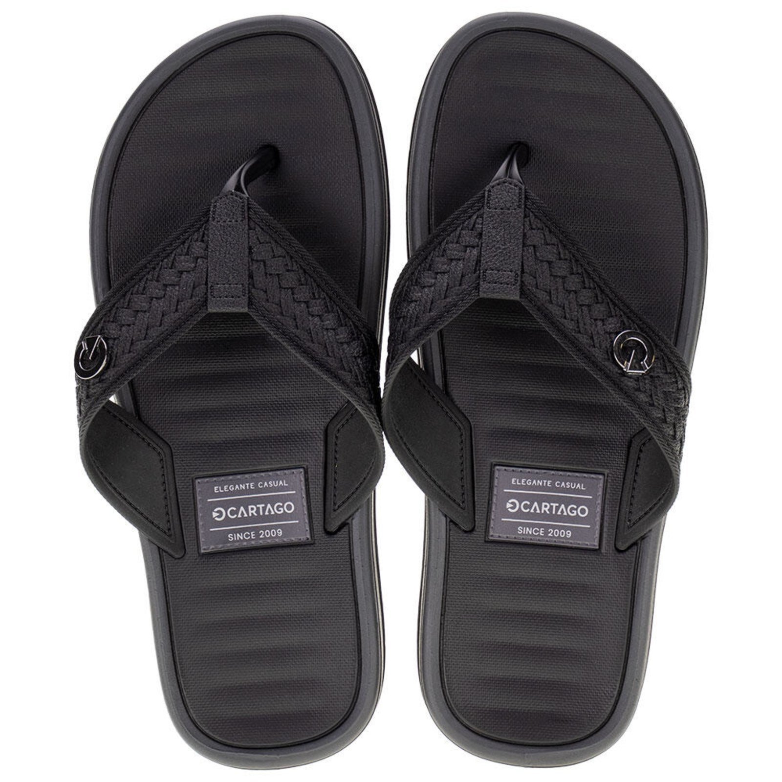 Chinelo Masculino Coimbra Ii Cartago 12285 3292285 Preto