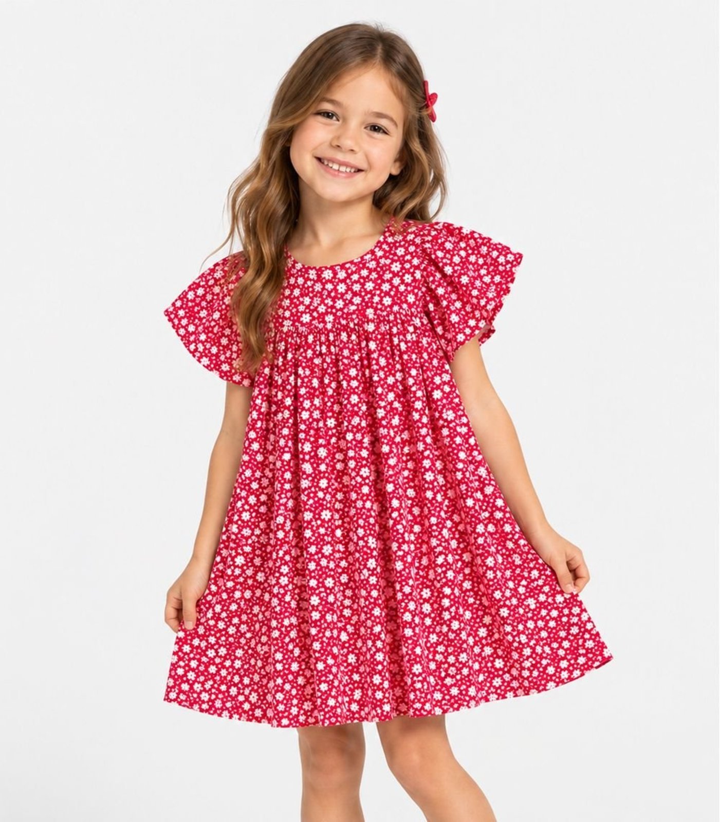 Infantil - Vestido Verão Feminino Select Rosa