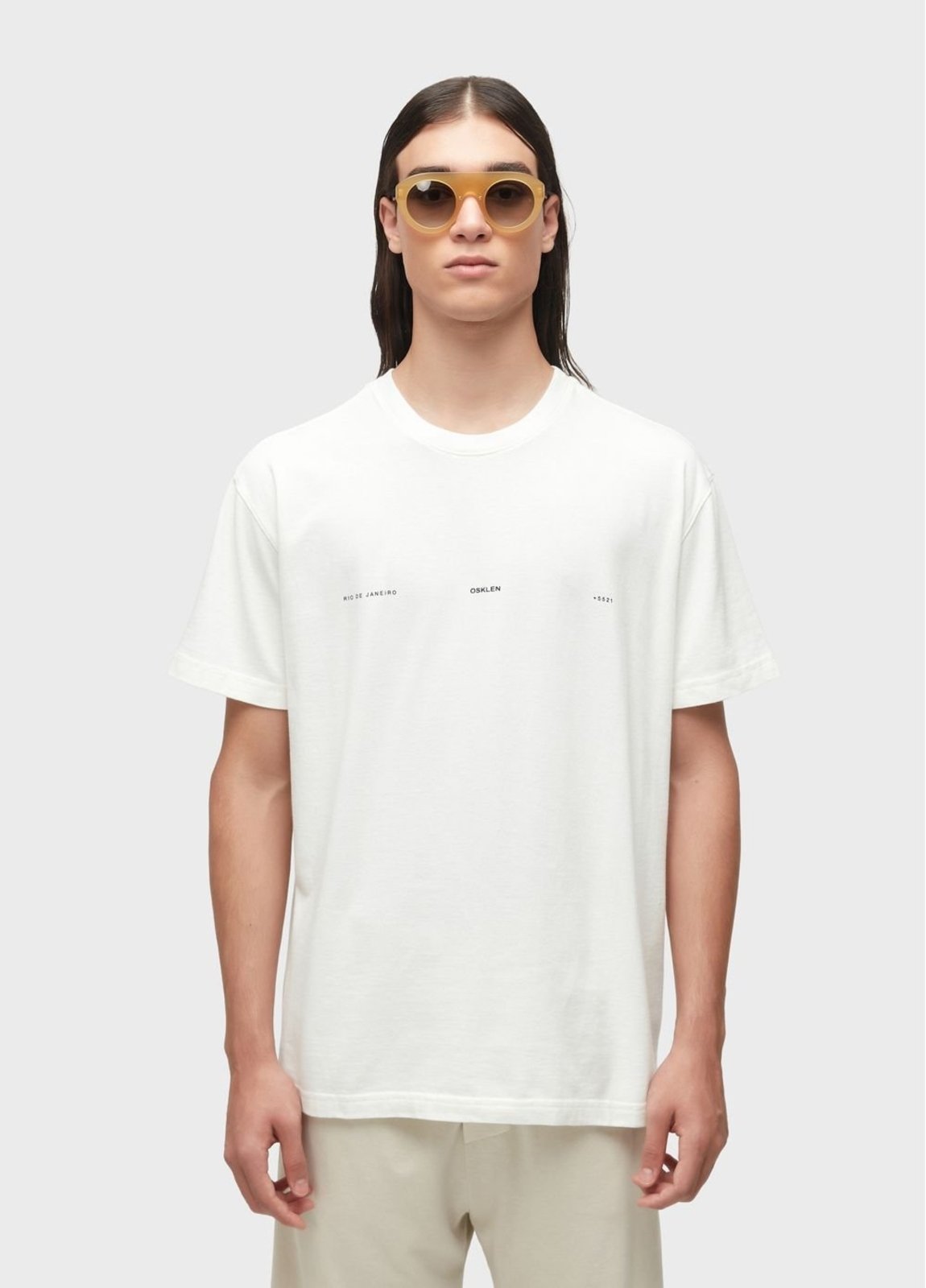T-shirt double concha caiçara OSKLEN