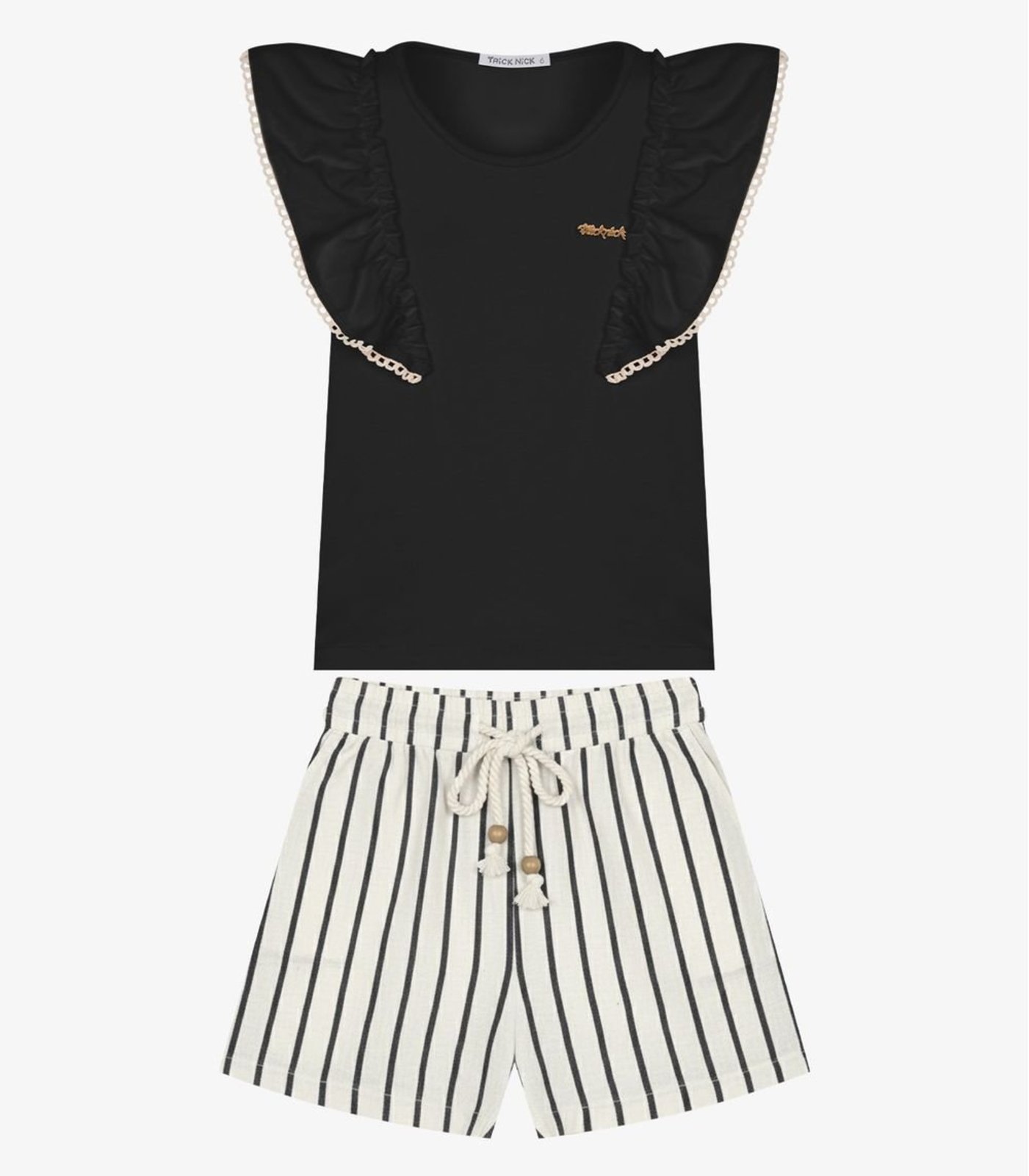 Infantil - Conjunto Regata Com Shorts Trick Nick Preto