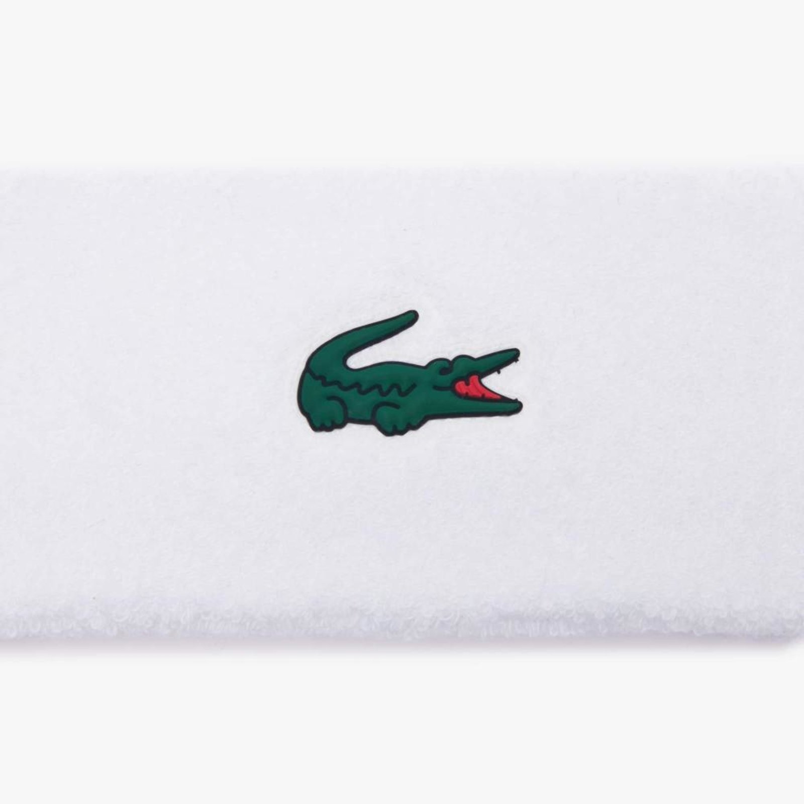 Faixa de Cabelo Esportiva em Jersey Bouclette Branco