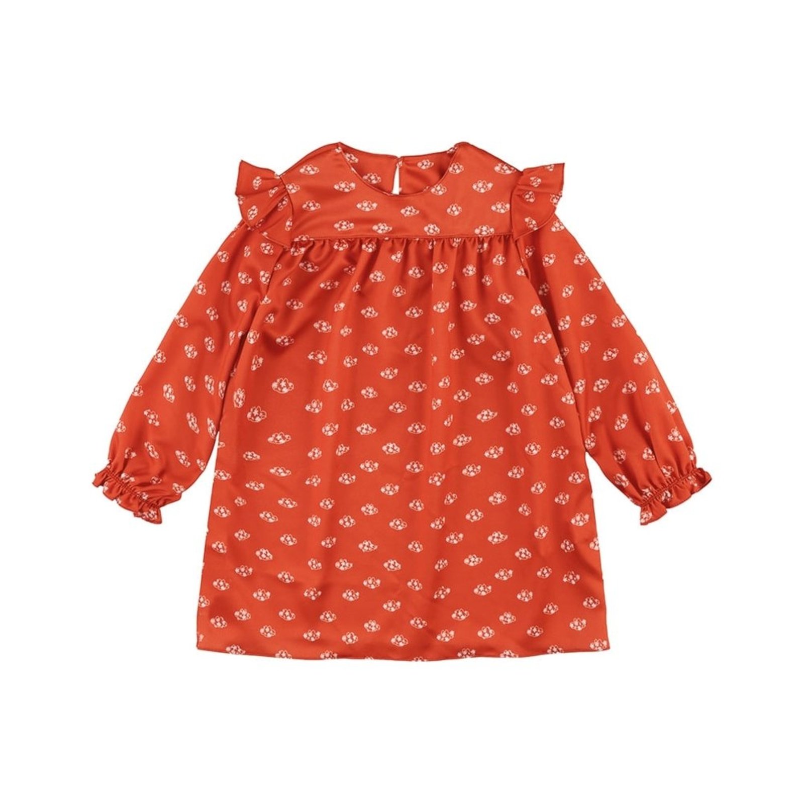 Infantil - Vestido Shine Cetim Menina Lilica Ripilica