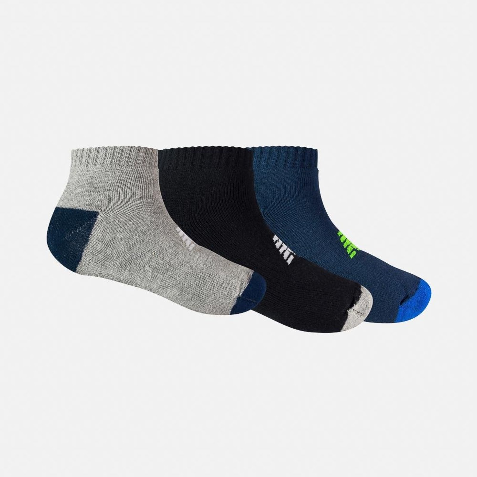 Meia Kit 3 Pares Atoal. - Cano Baixo