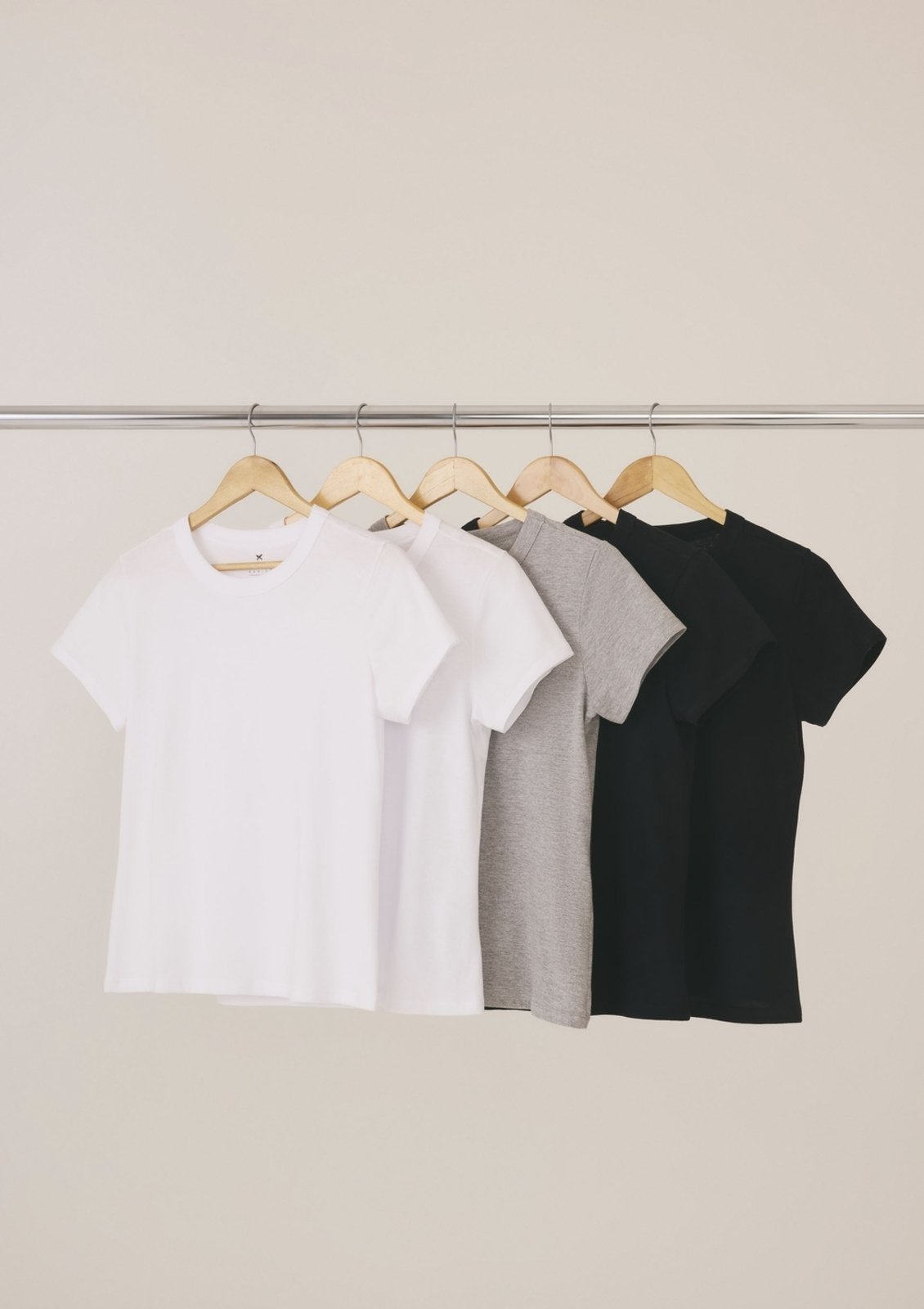 Kit Com 5 Camisetas Femininas Básicas Hering