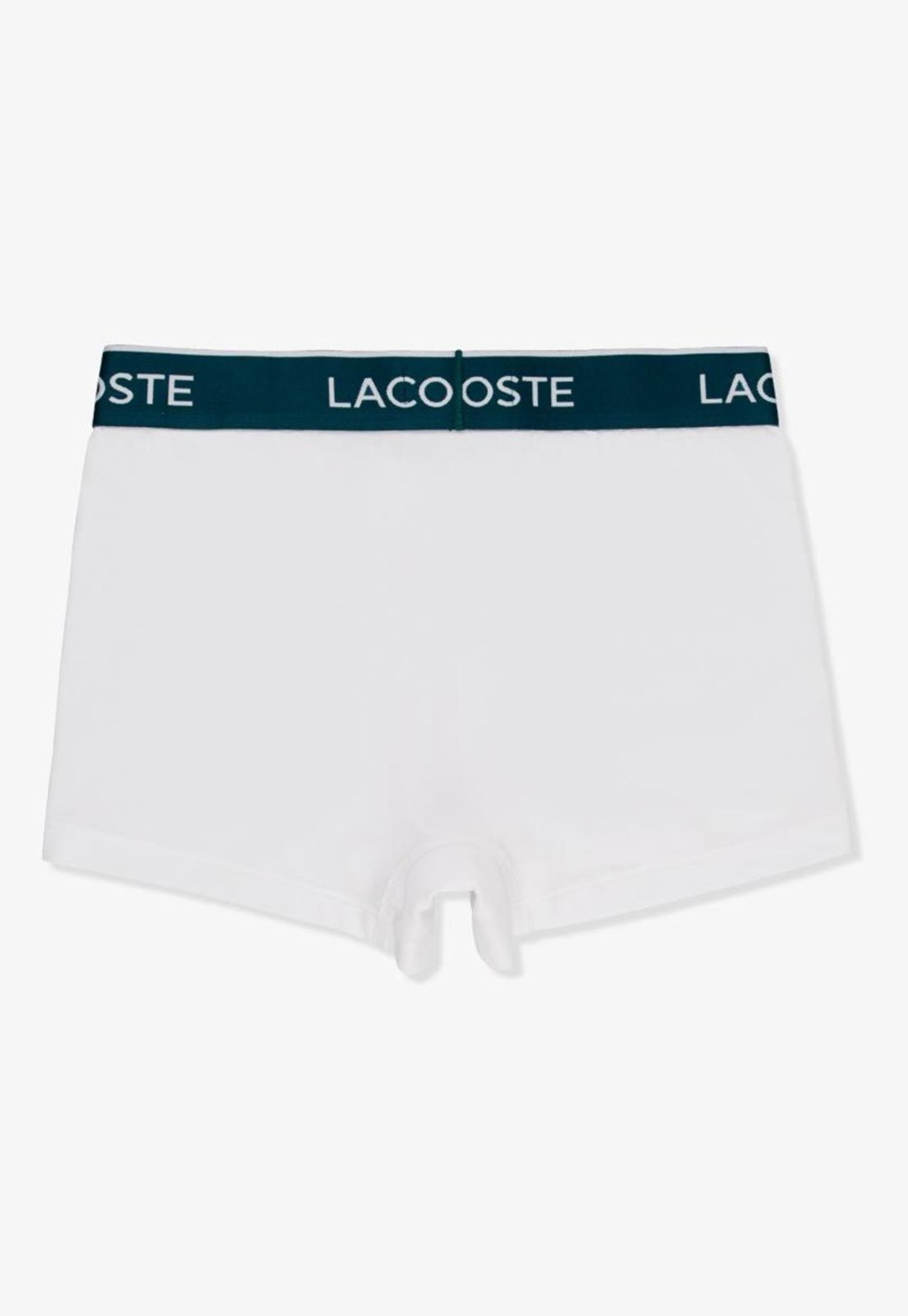 Vista 3 Lacoste Cueca Masculina Em Jérsei Com Stretch E Cós Assinado branco Lacoste branco
