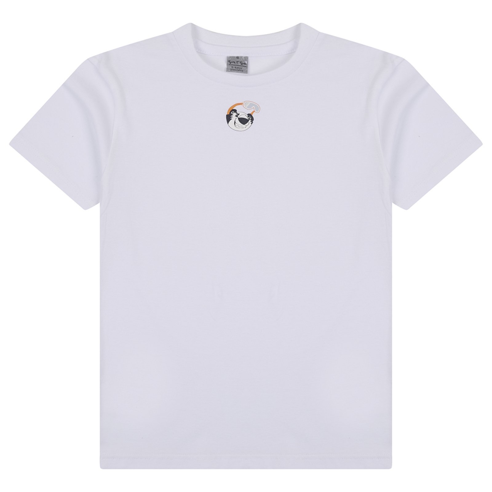 Infantil - Camiseta Manga Curta Masculina Tigor T. Tigre