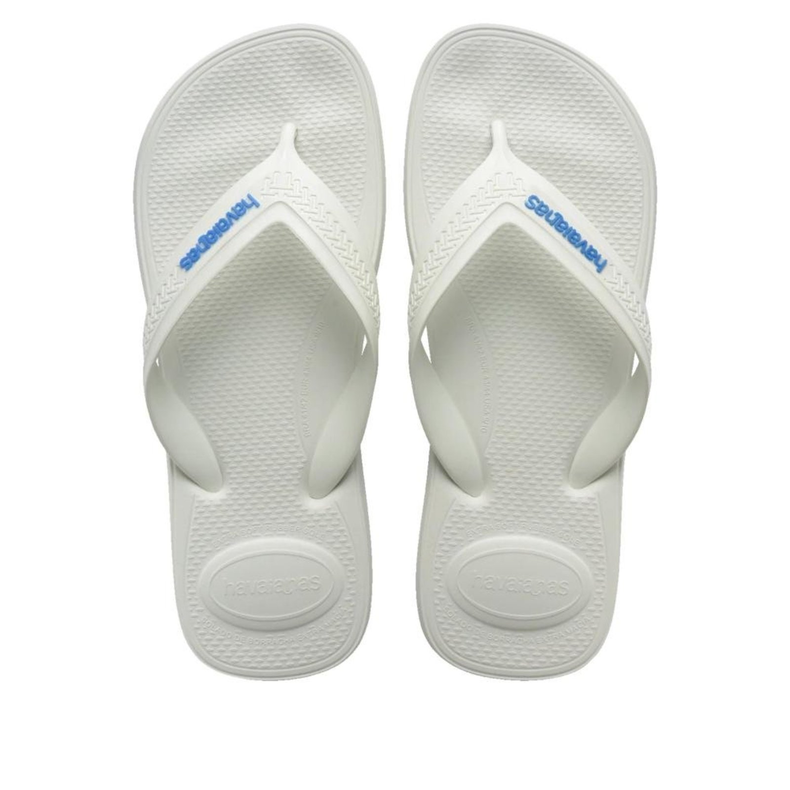 Chinelo Masculino Havaianas Top Max Branco/Azul Incolor
