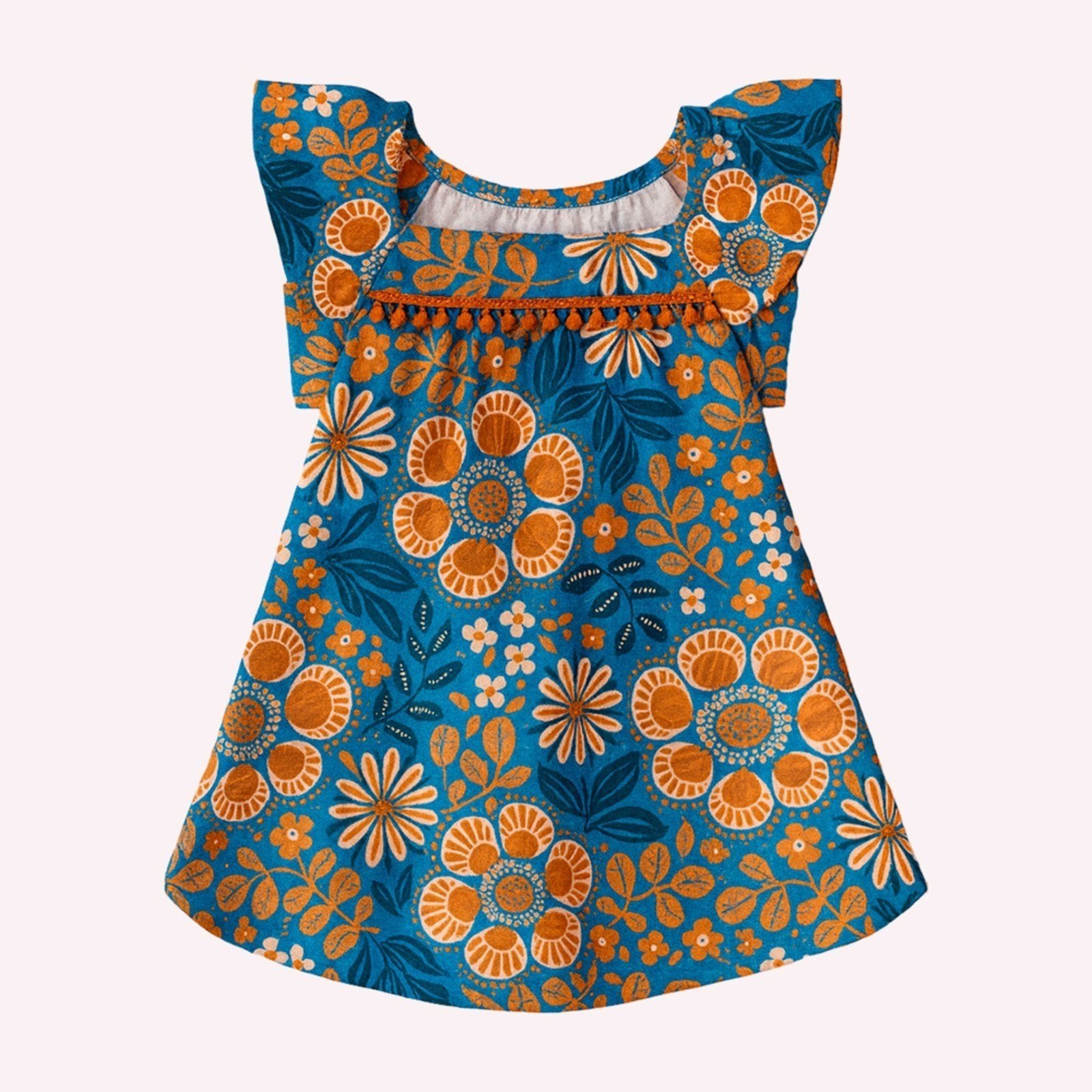 Infantil - Vestido Menina Flores Nanai