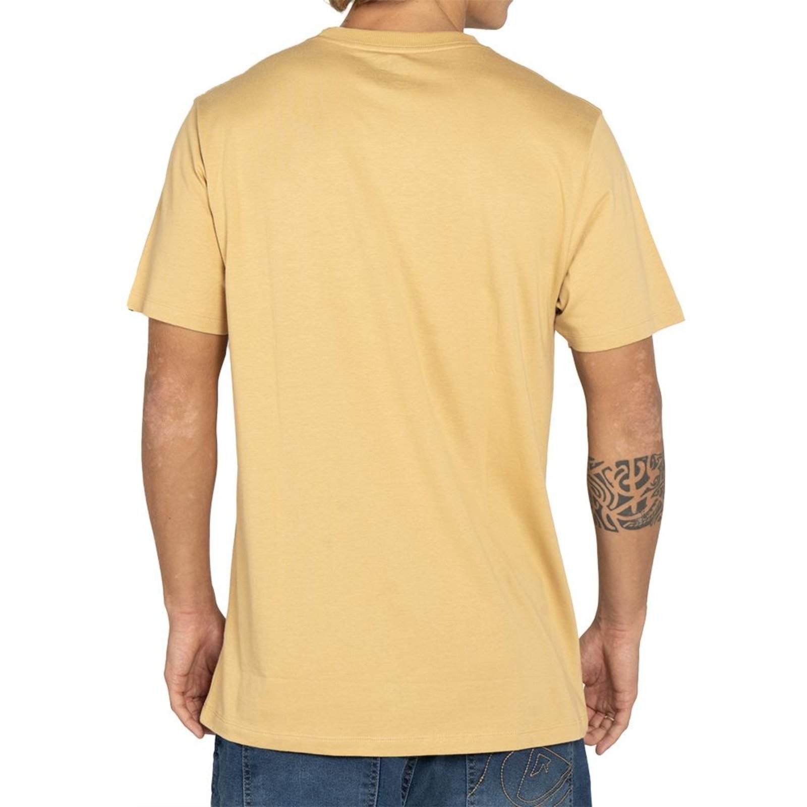 Camiseta Quiksilver Embroidery WT25 Masculina Caqui