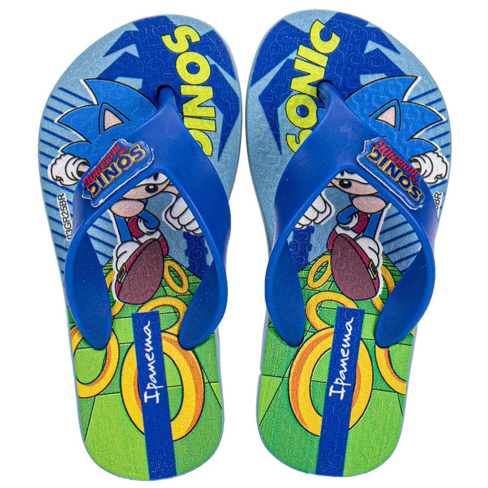 Vista 2 Infantil - Chinelo Sonic Play Ipanema 27279 3297279 azul Ipanema azul