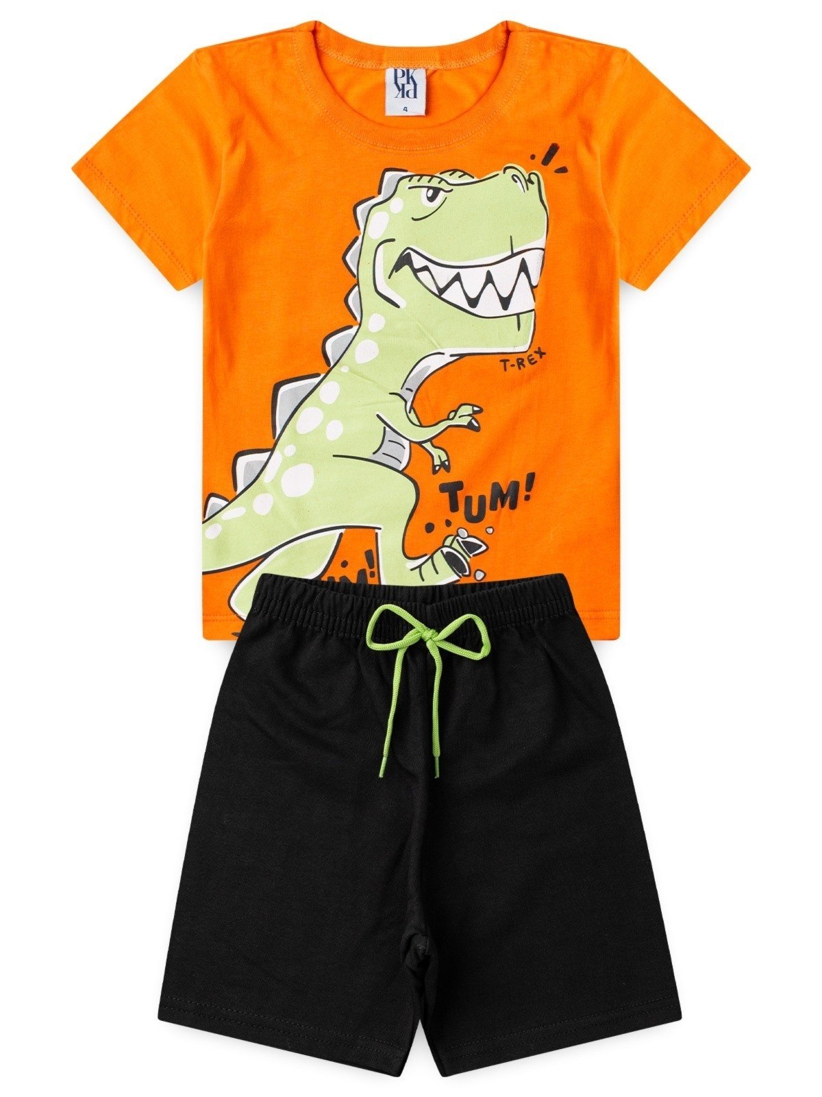 Vista 2 Infantil - Conjunto Platinum Grandes Passos PLATINUM KIDS laranja PLATINUM KIDS laranja