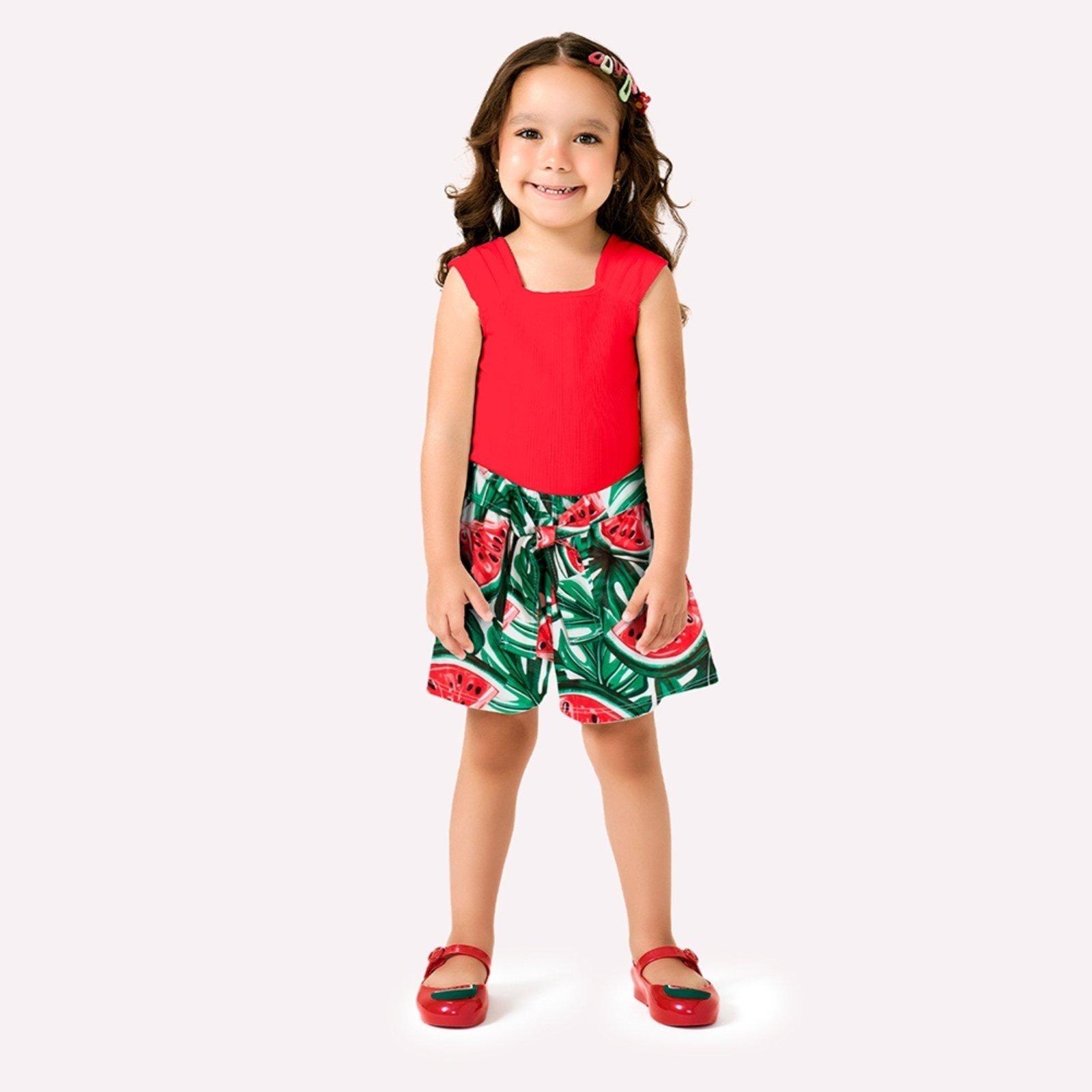Infantil - Conjunto Menina Melancia Kyly