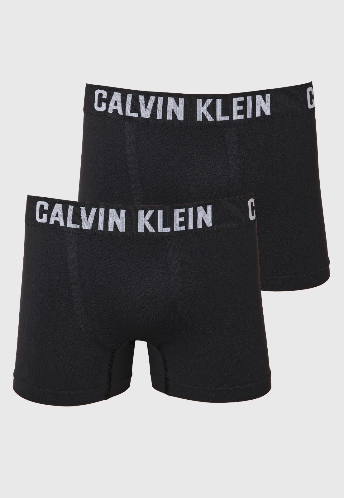 Kit 2 Cuecas Boxer Masculina Calvin Klein Underwear Preta