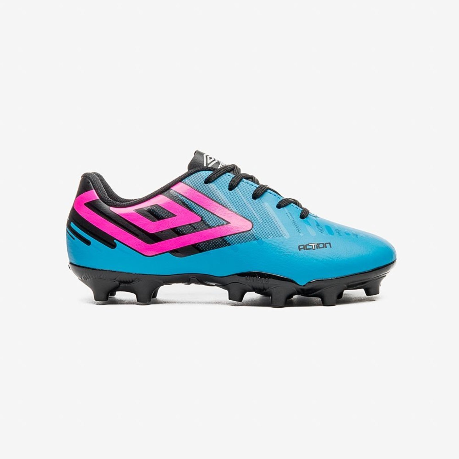 Chuteira Campo Umbro Action Jr Incolor