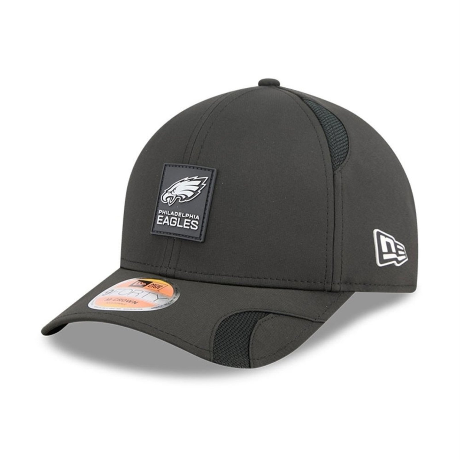 Bone New Era 9FORTY M-CROWN Philadelphia Eagles NFL Sideline Preto