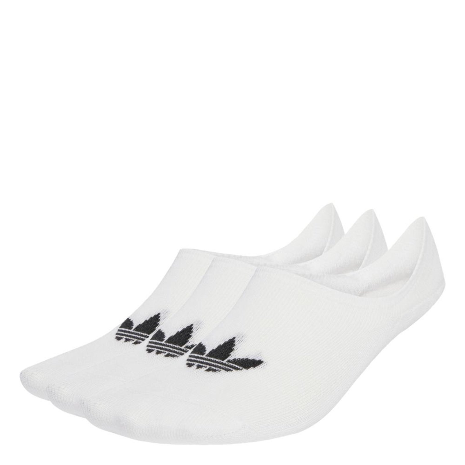 Vista 2 Meias de cano baixo 3 pares adidas Originals Adidas branco