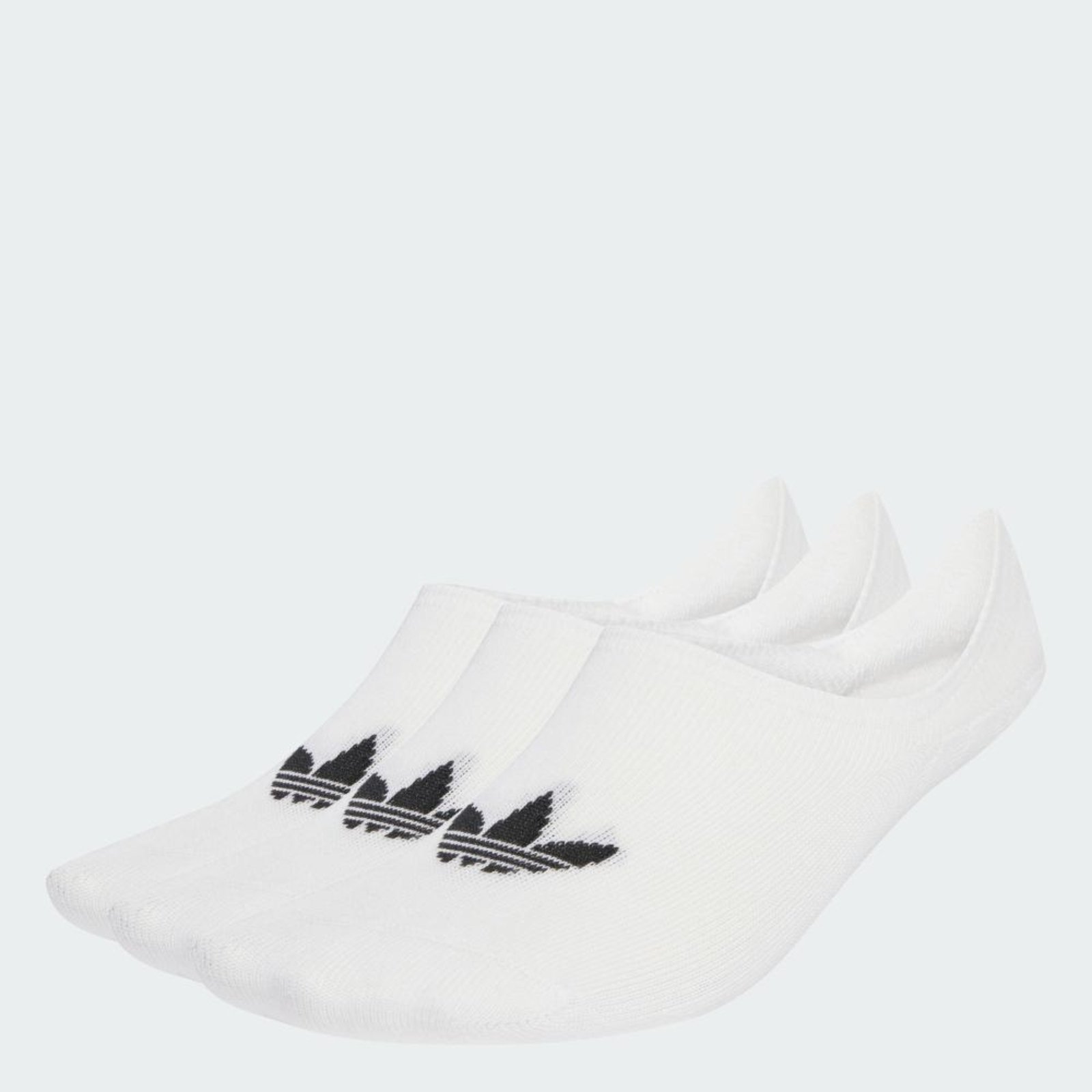 Vista 3 Meias de cano baixo 3 pares adidas Originals Adidas branco