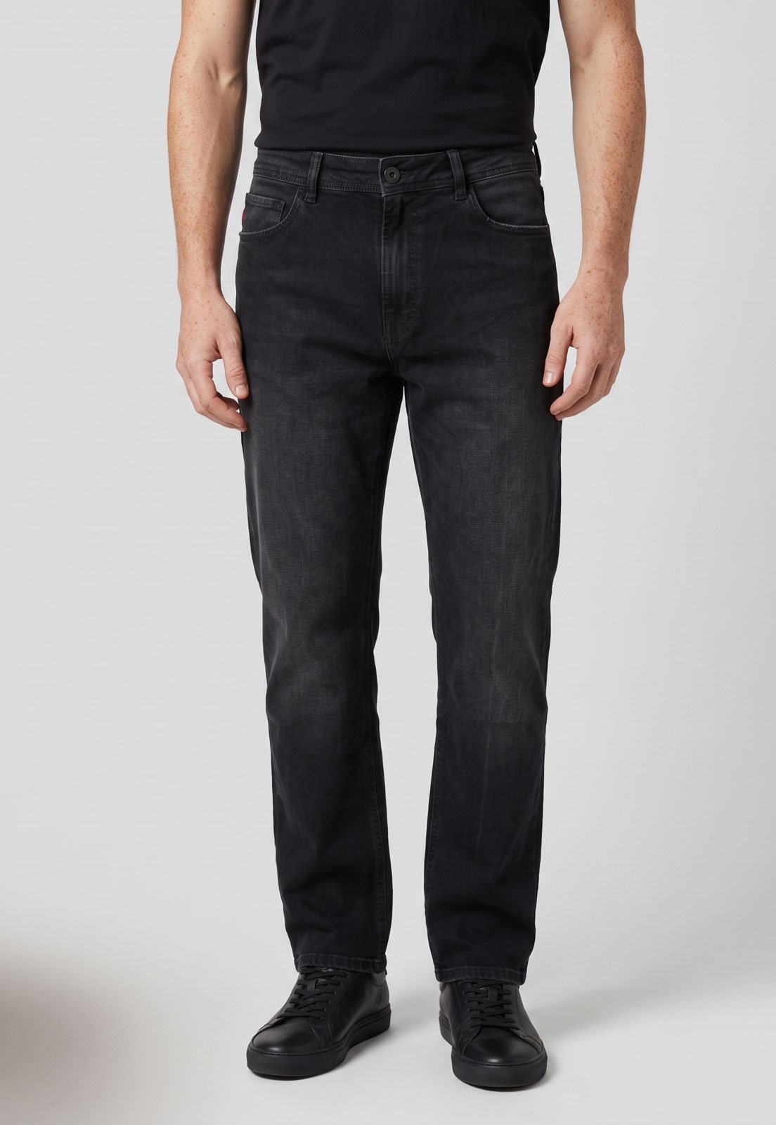 Calça Jeans Masculina Ellus INTENSE BLACK II Classic Preta
