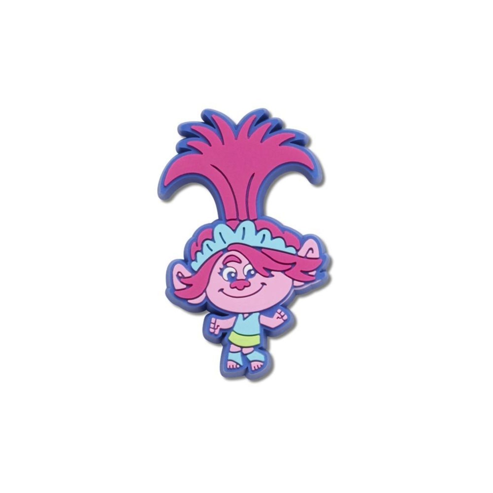 Vista 2 Infantil - Jibbitz™ trolls 3 poppy unico Crocs branco