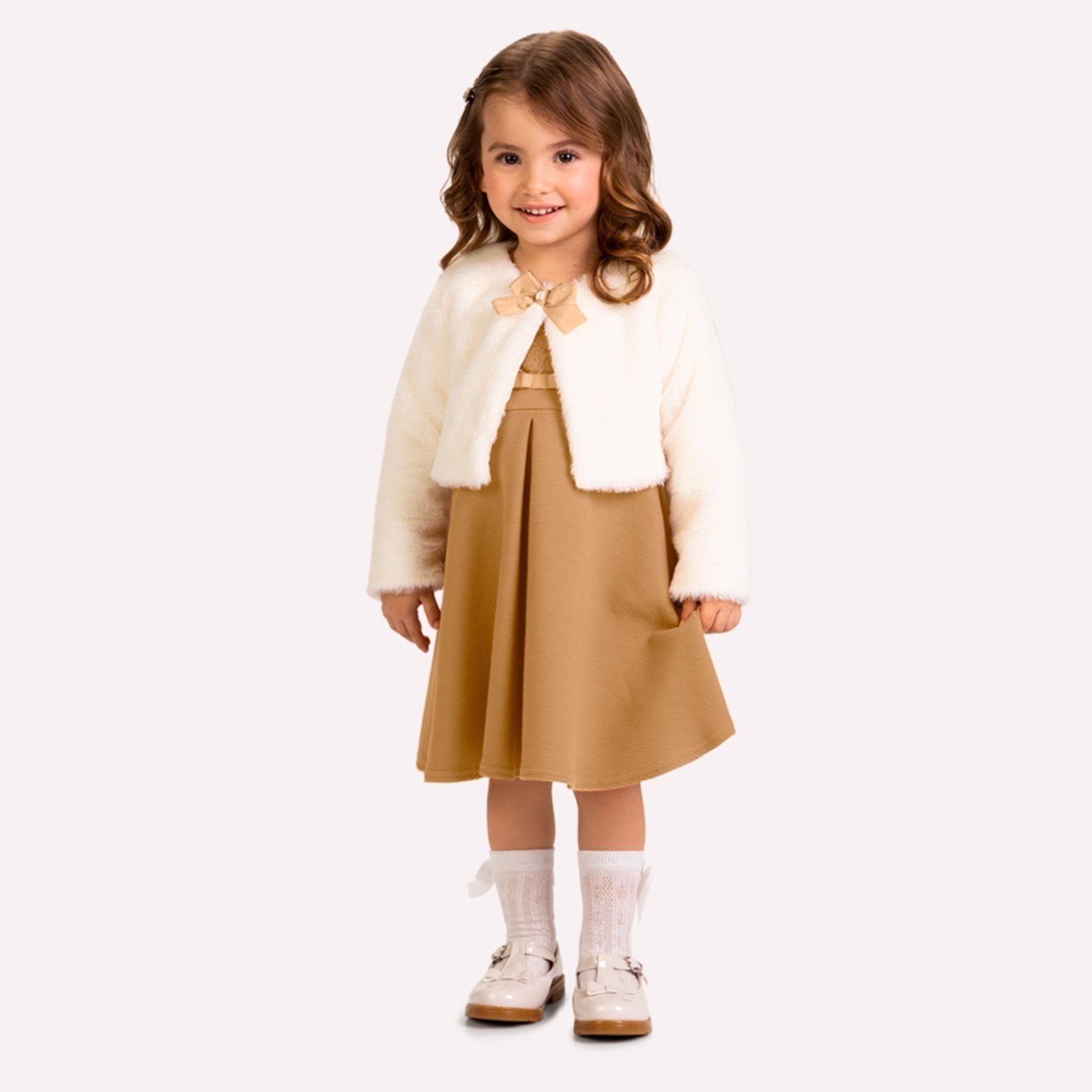 Infantil - Conjunto Menina Bordado Milon