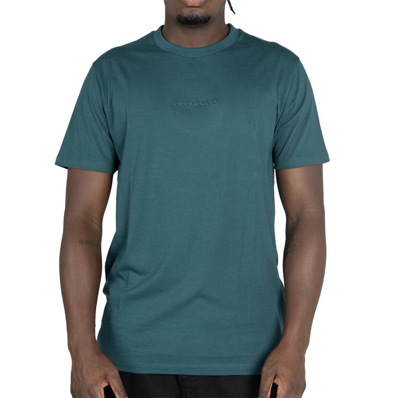 Camiseta DC Shoes Baseline WT25 Masculina Petroleo