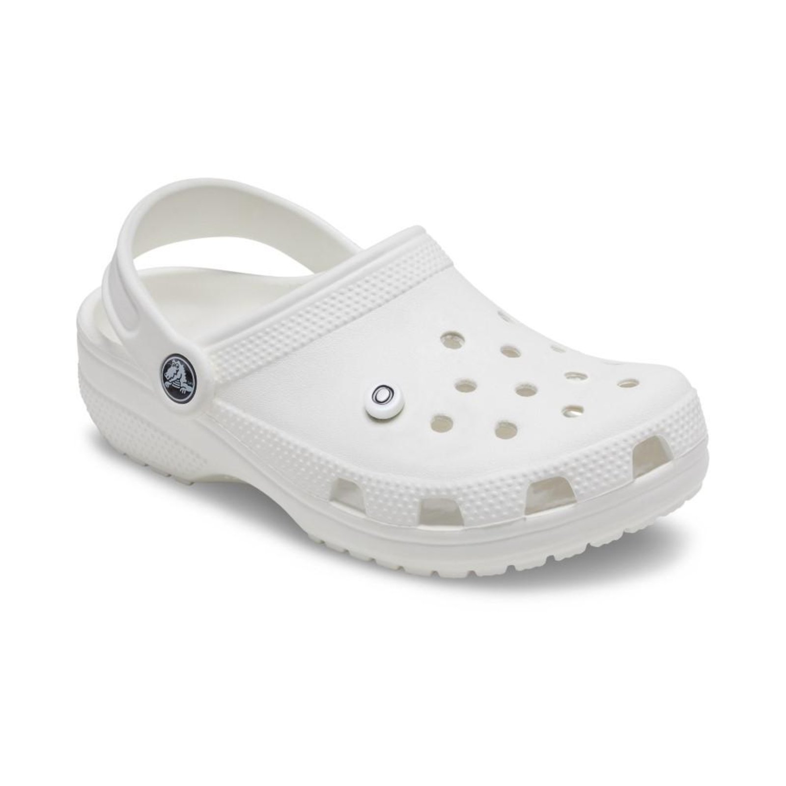 Vista 3 Infantil - Jibbitz™ Letra O Pequena UNICO Crocs branco