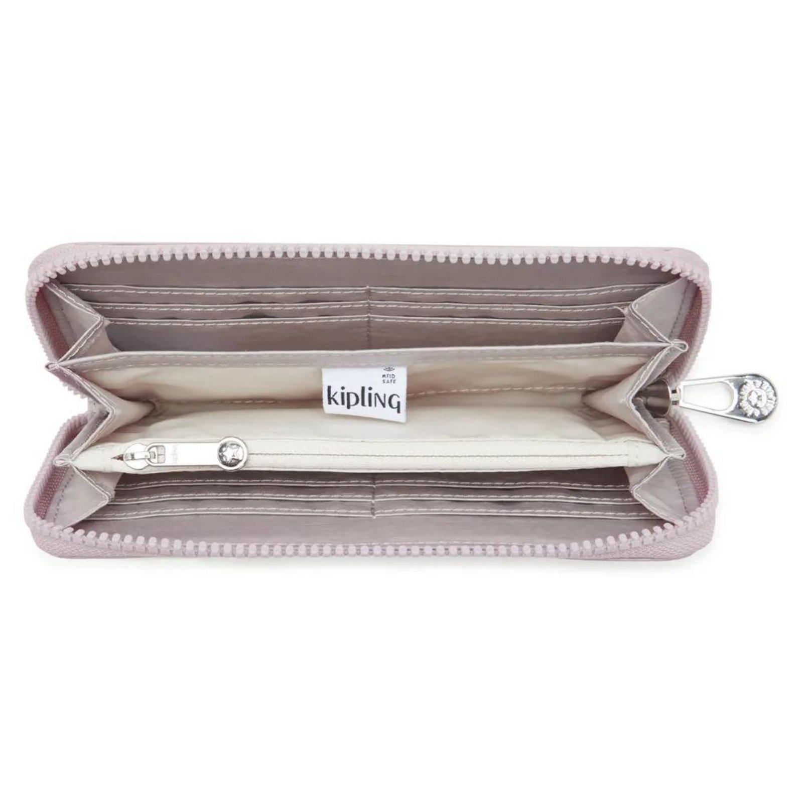 Vista 3 Carteira Kipling New Imali Gleam Silver Kipling cinza silver