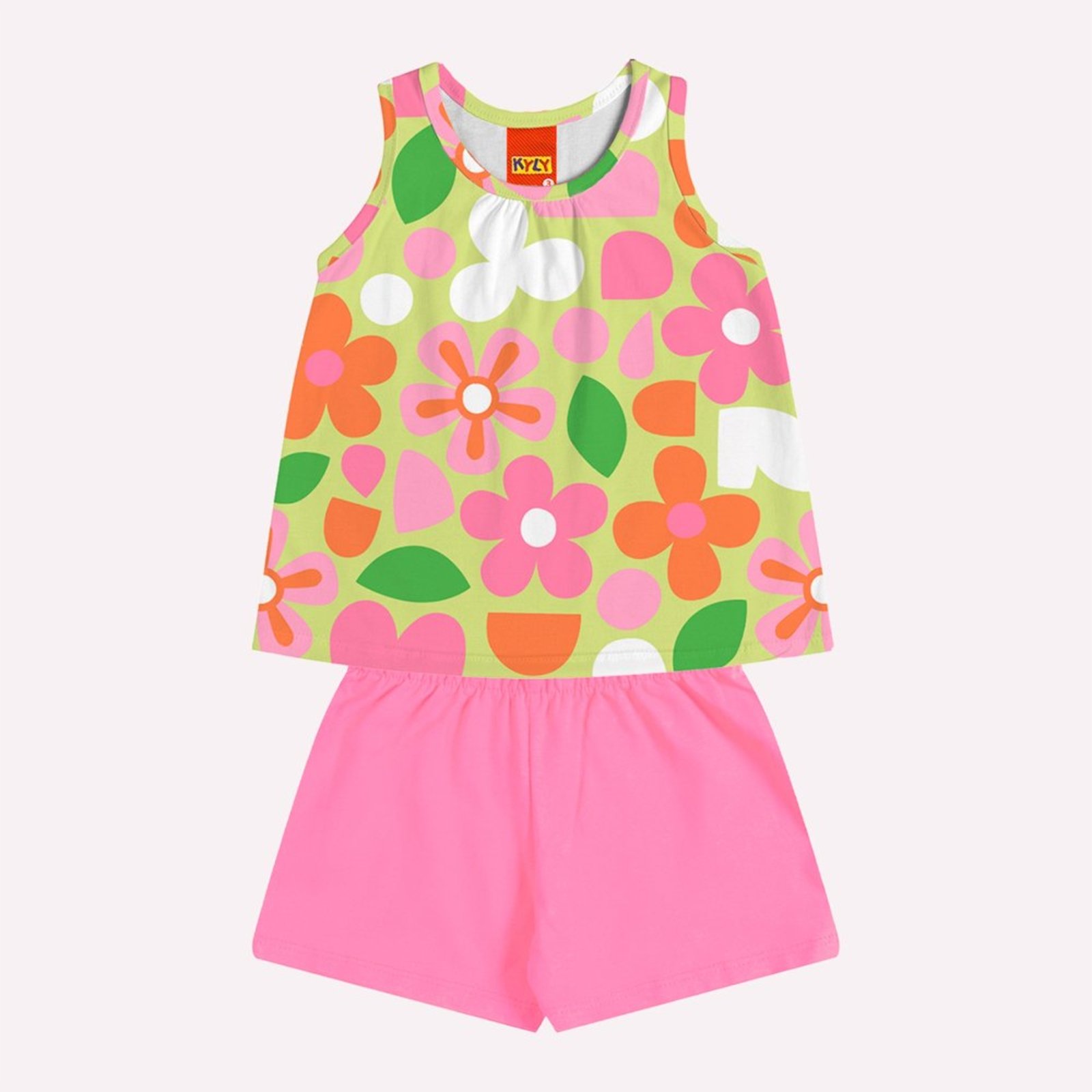 Infantil - Conjunto Menina Estampado Kyly