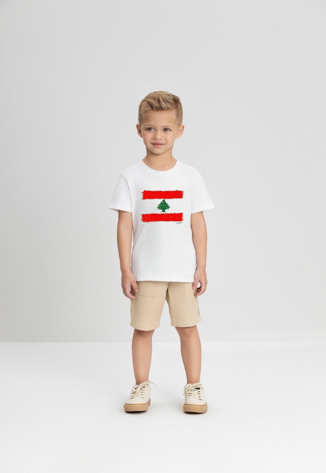 Infantil - Camiseta Unissex Bandeira de Seleções Up Baby Branco D