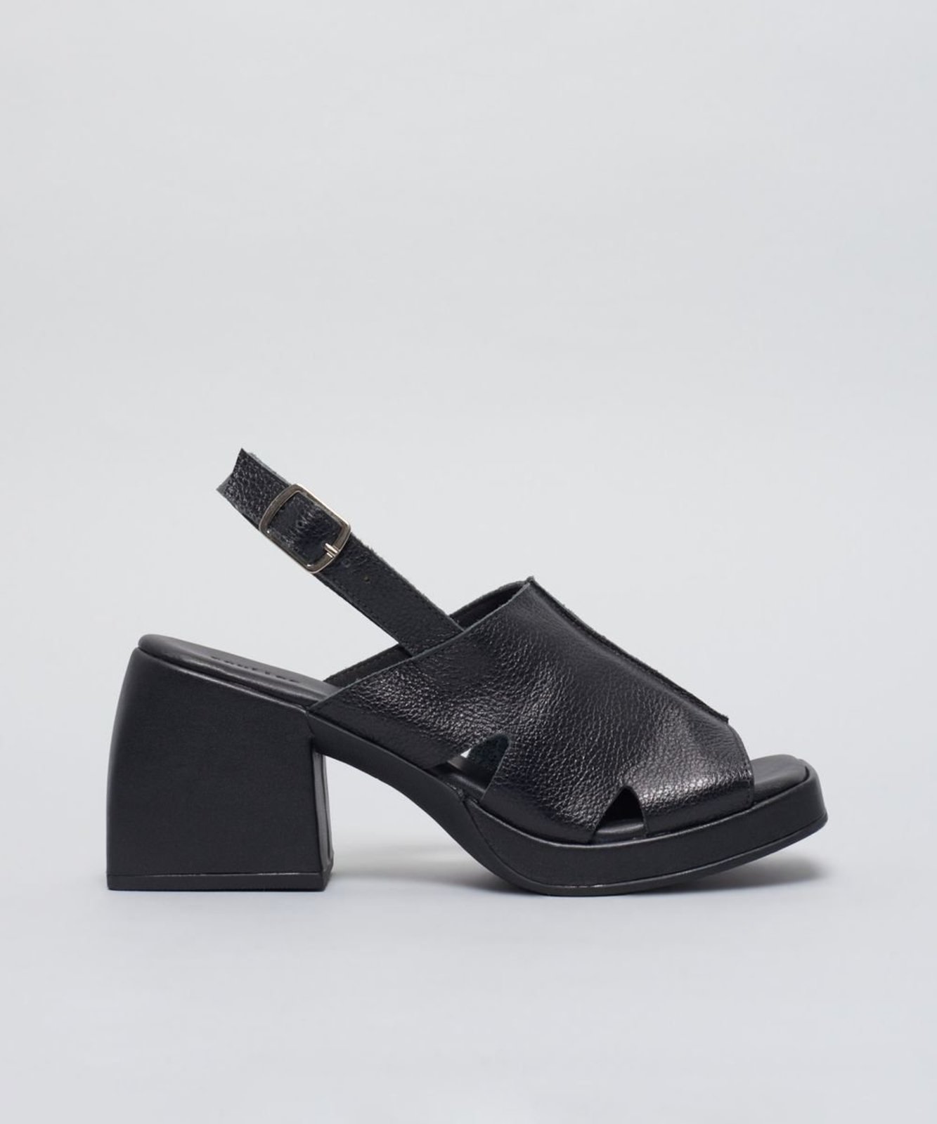 Meia Pata Couro Luana - Preto 38 - preto