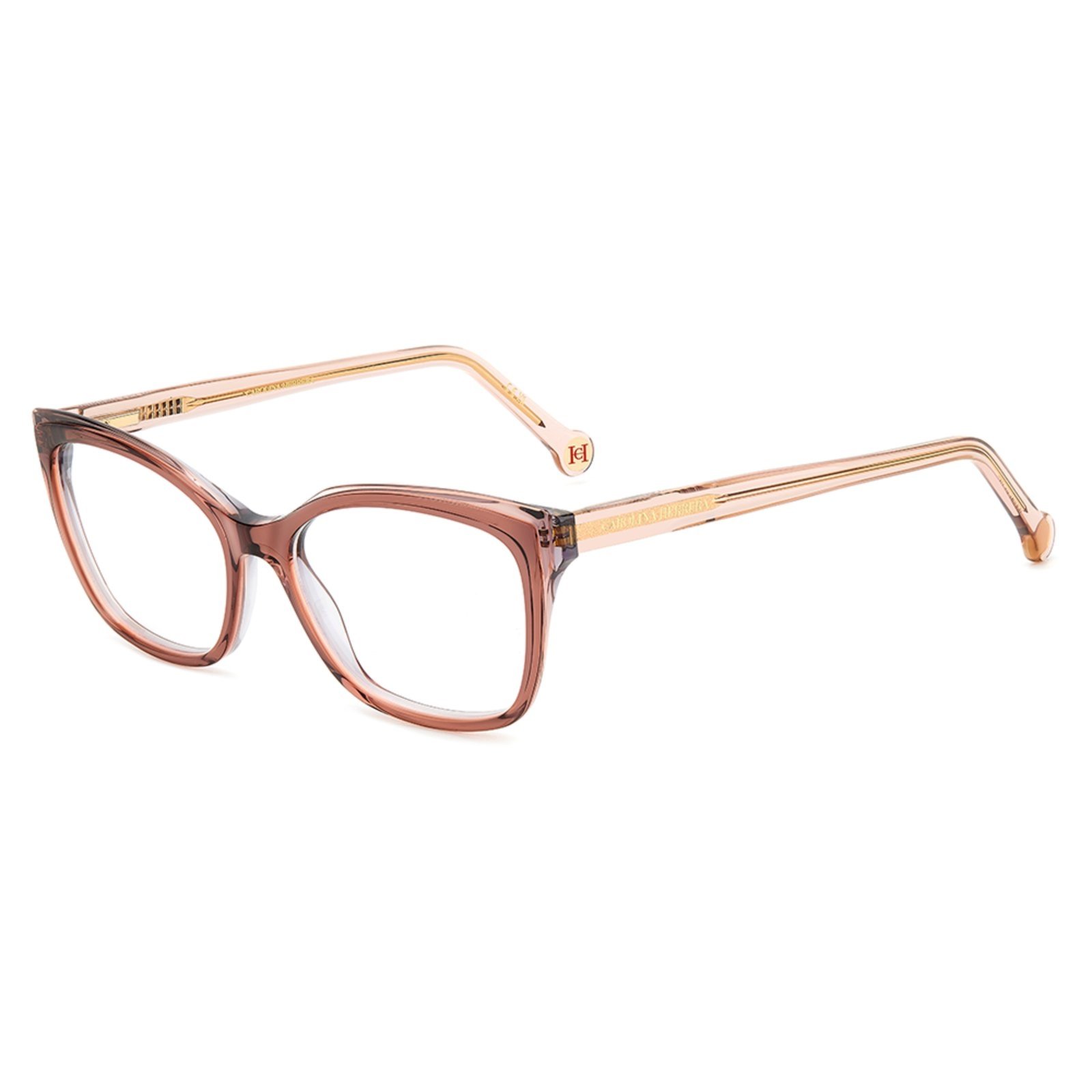 Armação de Óculos Carolina Herrera Her 0252 TUI – Marrom 53