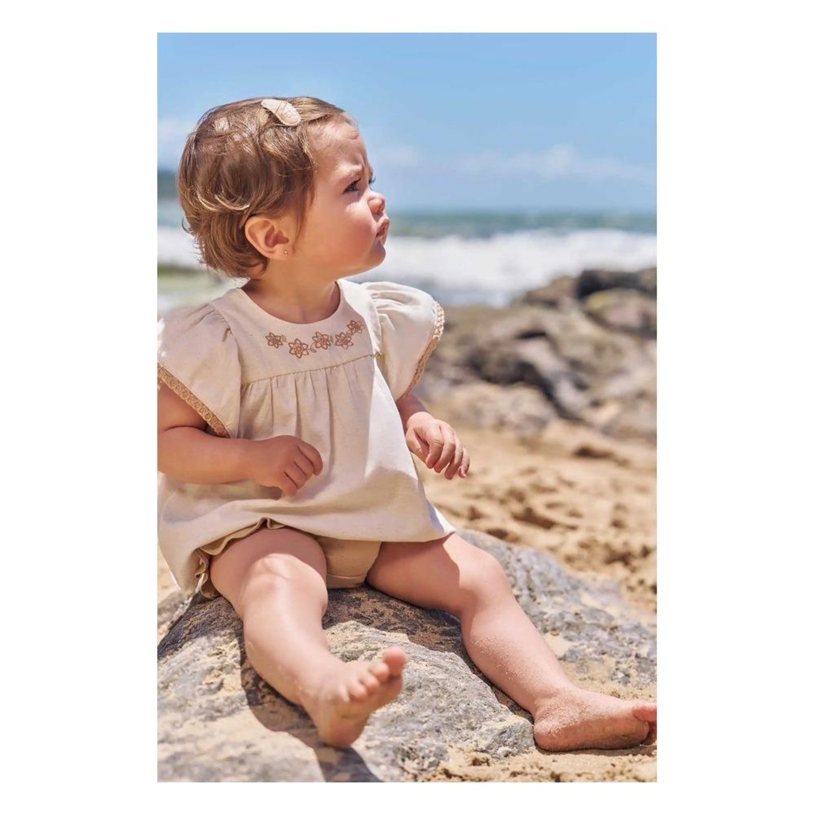 Infantil - Conjunto Menina Cru Infanti G Bege