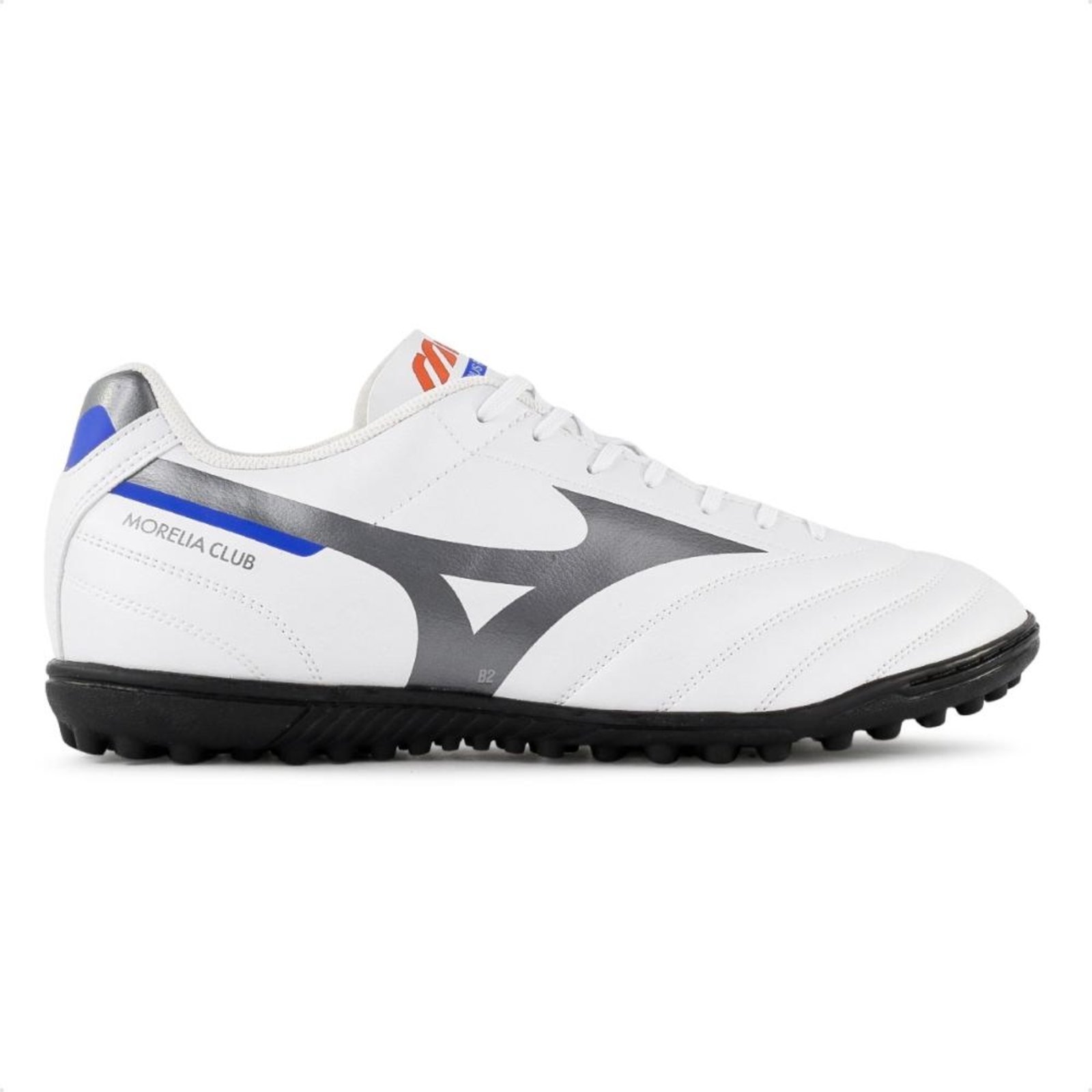 Chuteira Society Mizuno Morelia Club As Masculina Branco