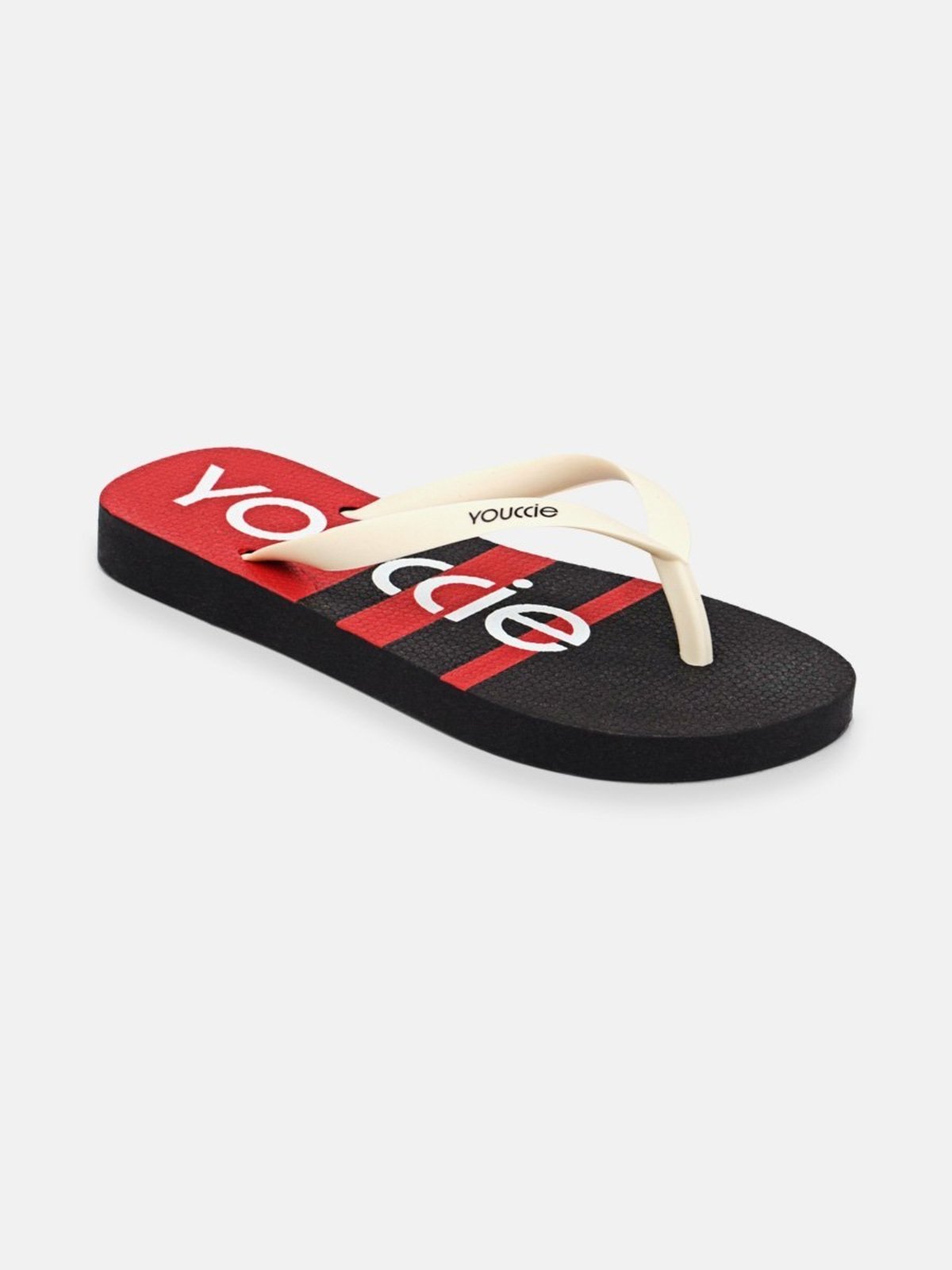 Infantil - Chinelo Preto Flip com Listras