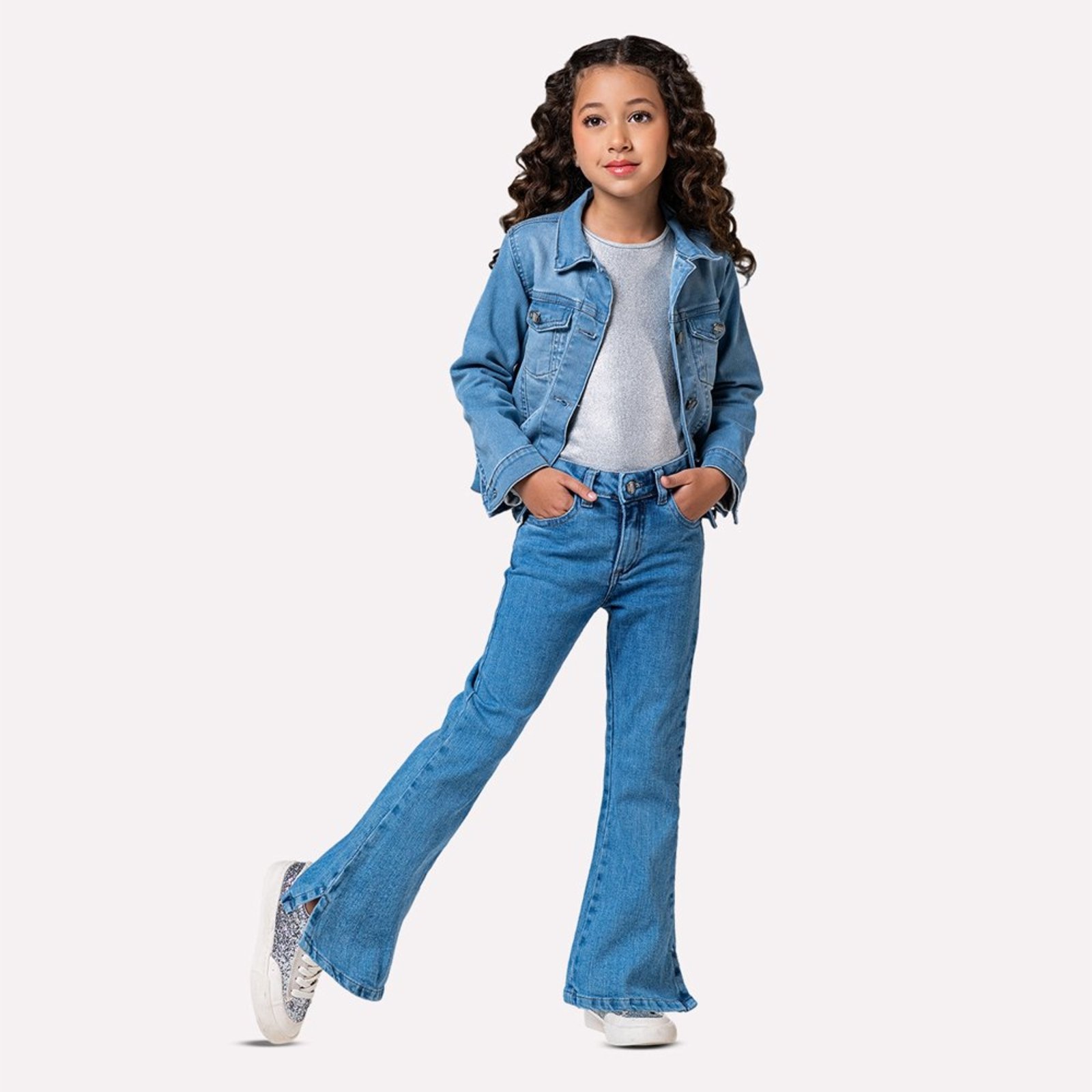 Infantil - Calça Menina Flare Mania