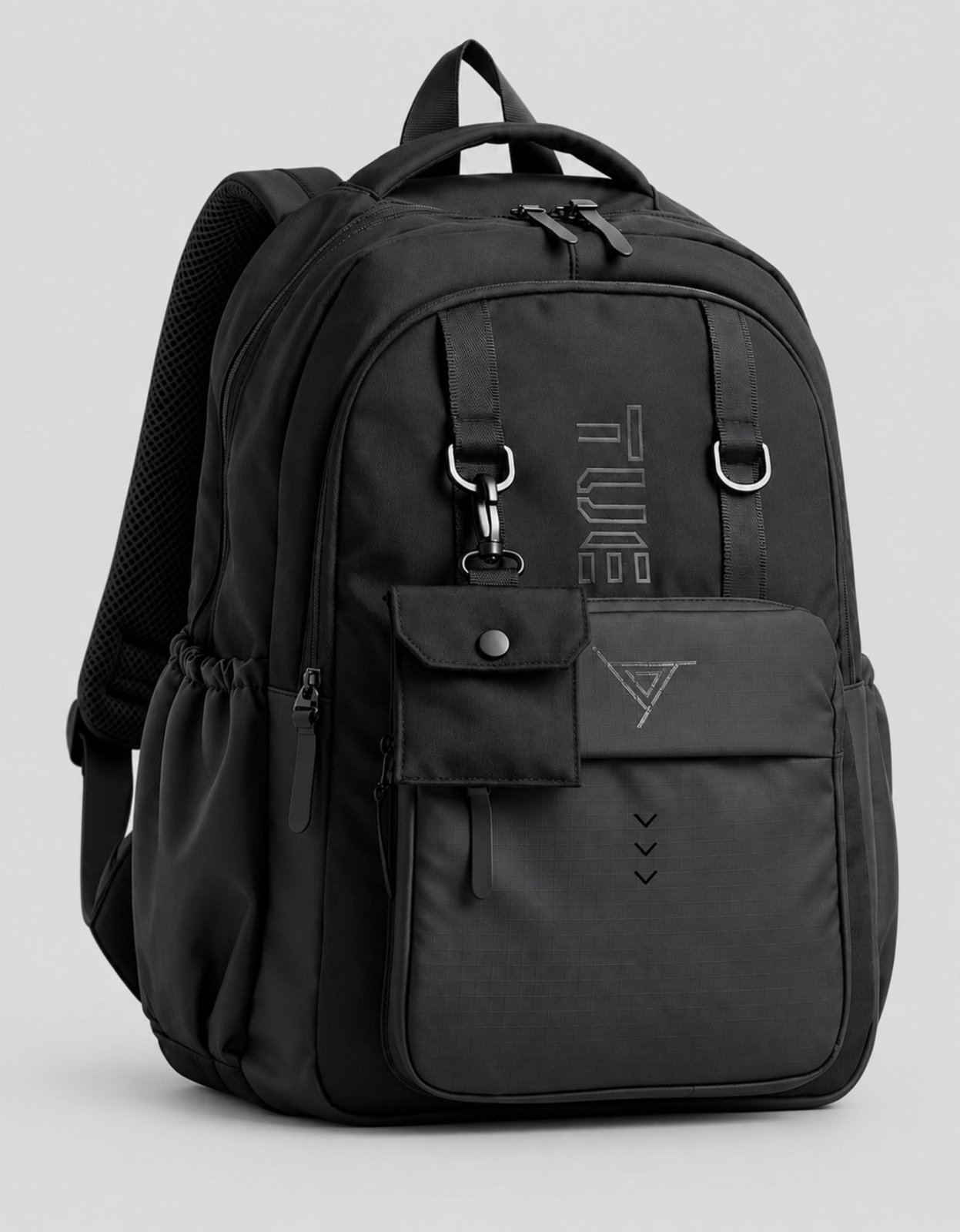 Mochila Masculina Grande Executiva Escolar Reforçada para Notebook Gelo Off