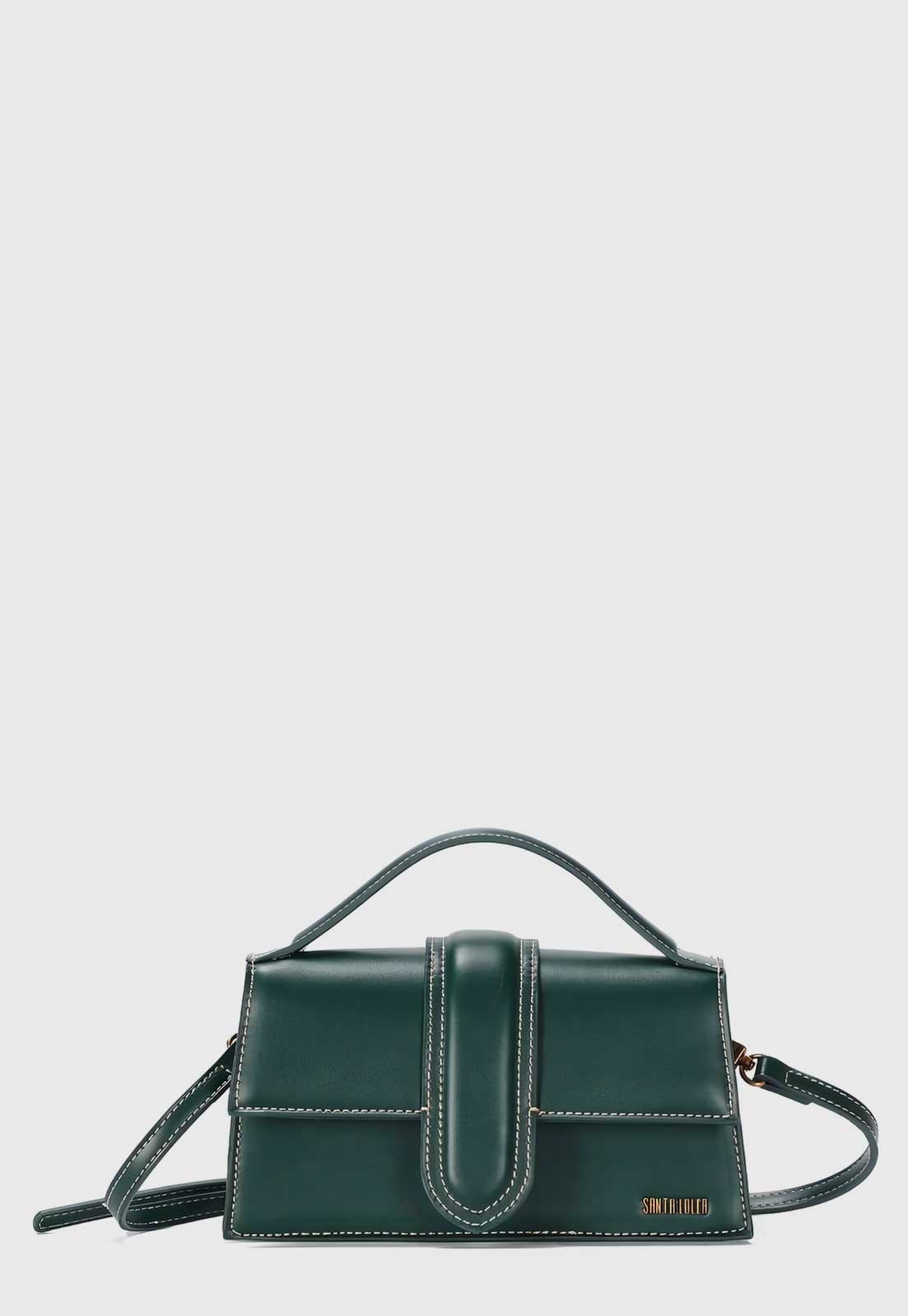 Bolsa Feminina Santa Lolla Estruturada Verde