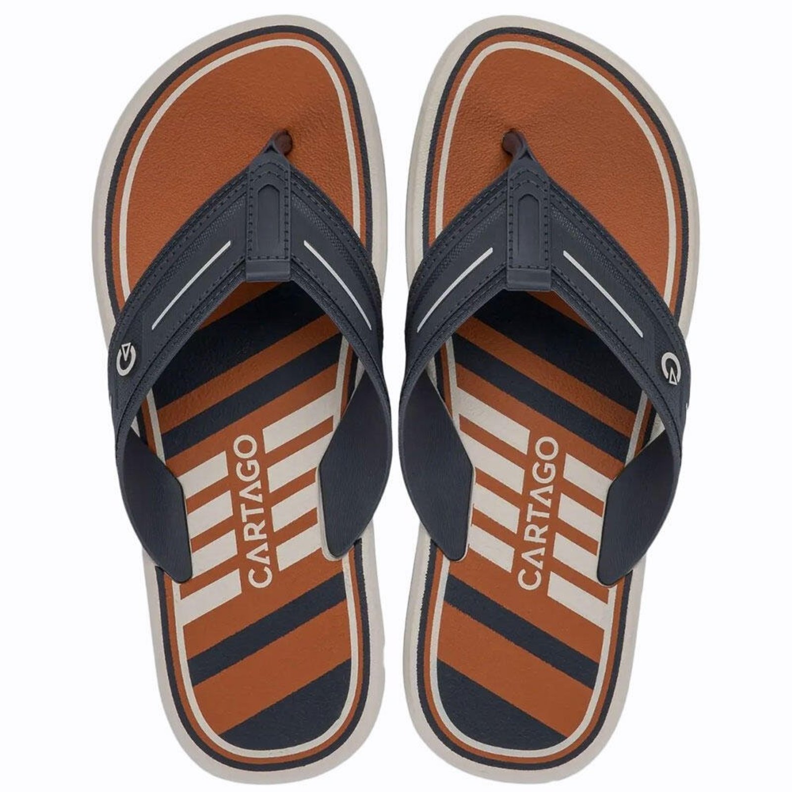 Chinelo Masculino Palermo Ii Cartago 12572 A3292572 Cinza